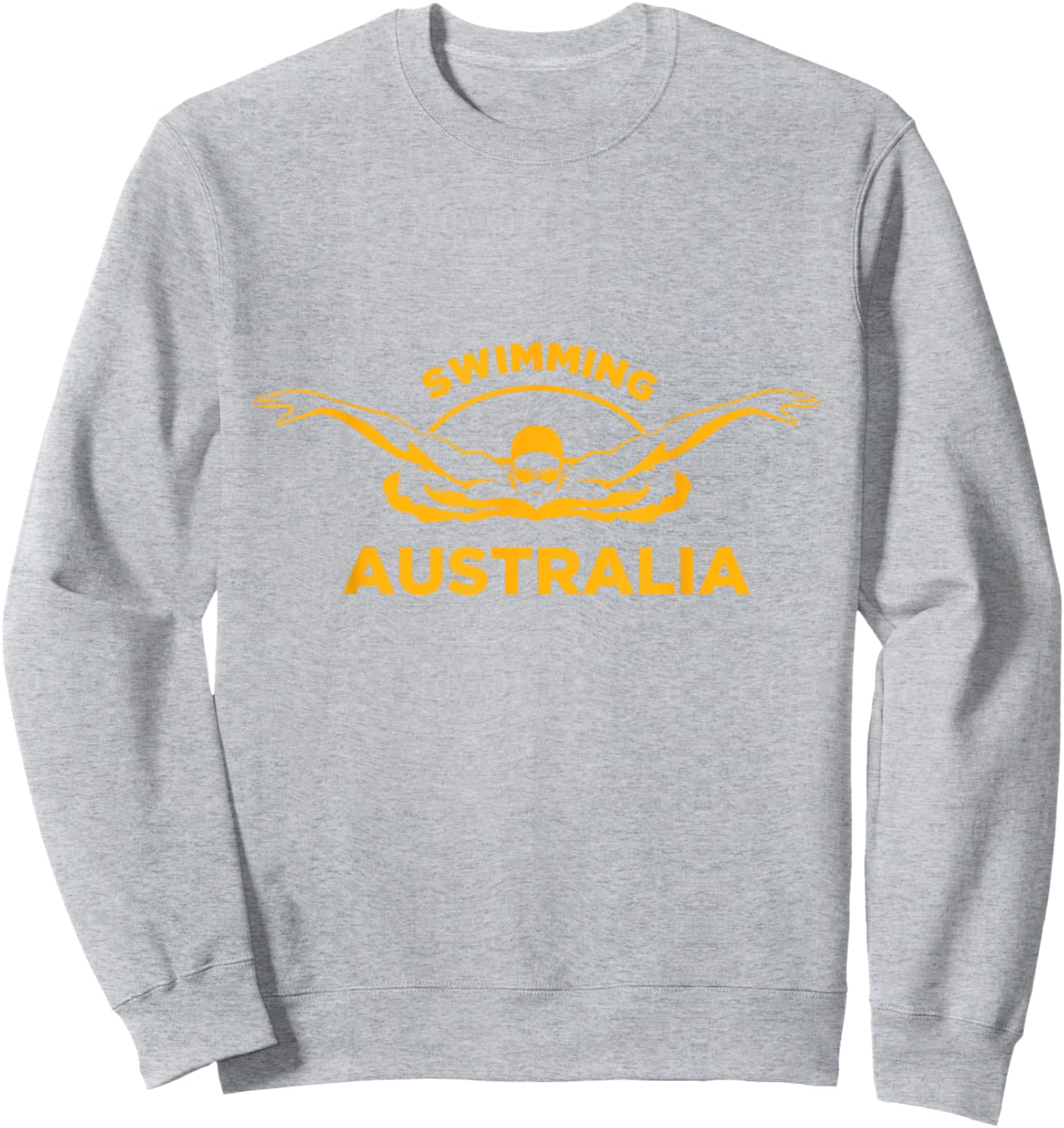 Swimming Australia Support the Team Shirt Pool Sweatshirt - Sweatshirt | Ash
