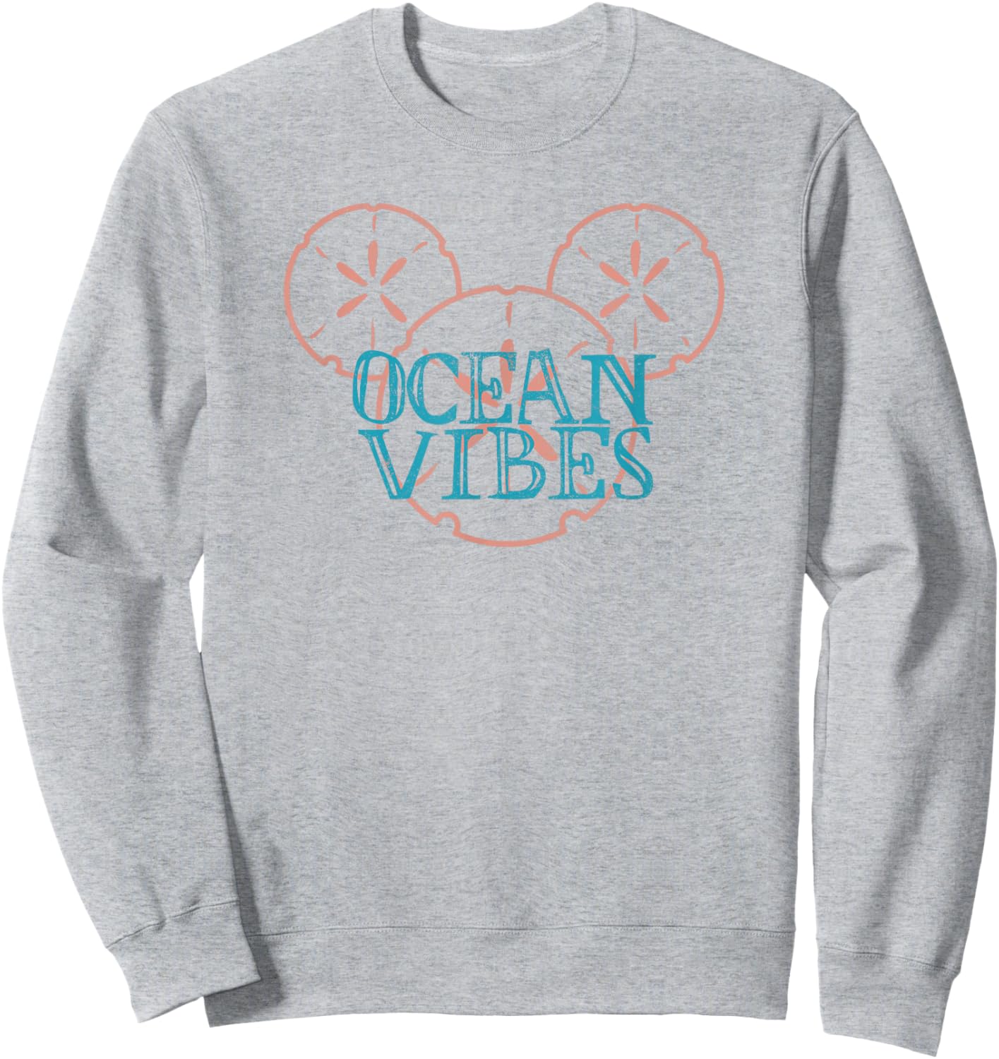 Disney Mickey and Friends Mickey Ocean Vibes Sweatshirt - Sweatshirt | Ash