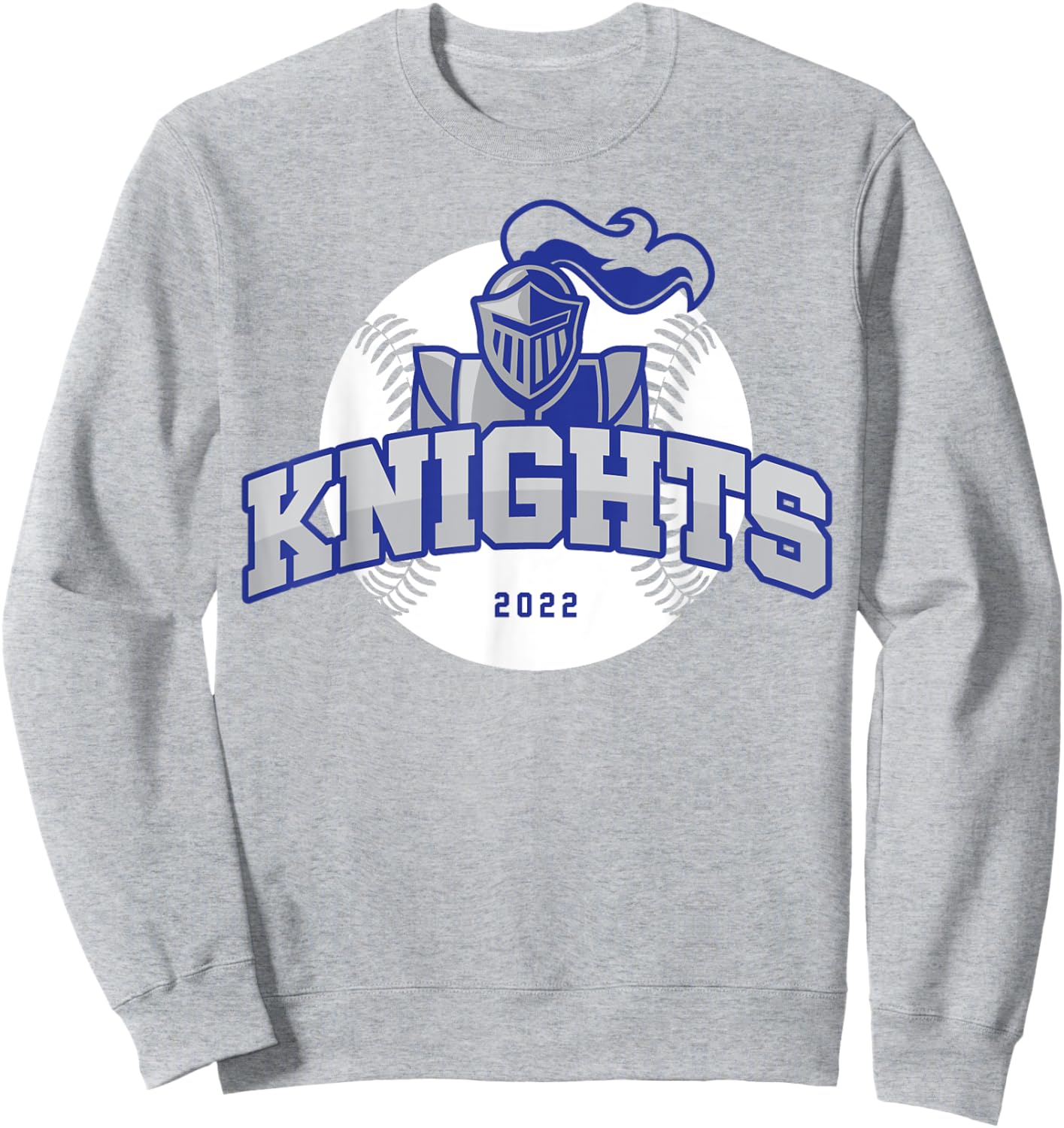 Knights Baseball Little League 2022 Sweatshirt - Sweatshirt | Ash