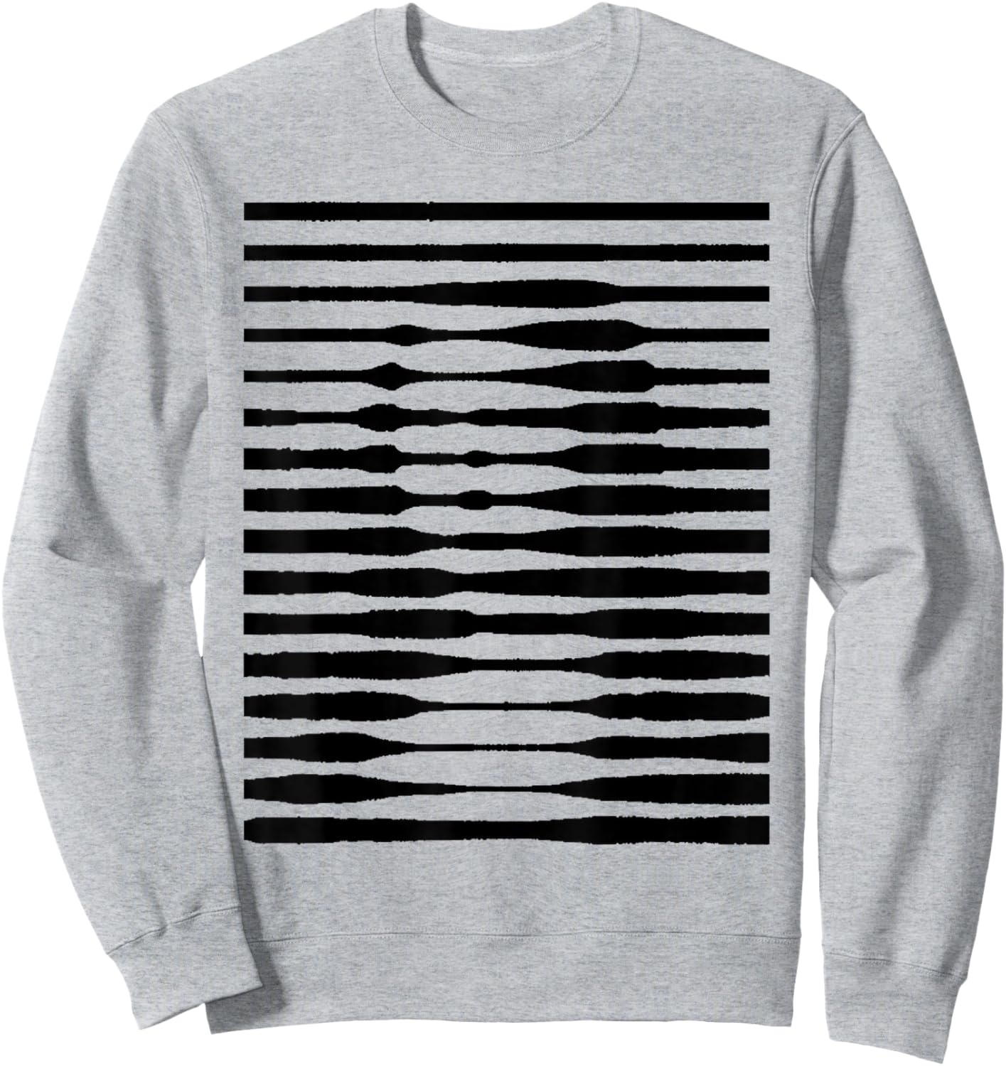 Funny Mona Illusion Lisa Painting Art da Art Vinci Sweatshirt - Sweatshirt | Ash