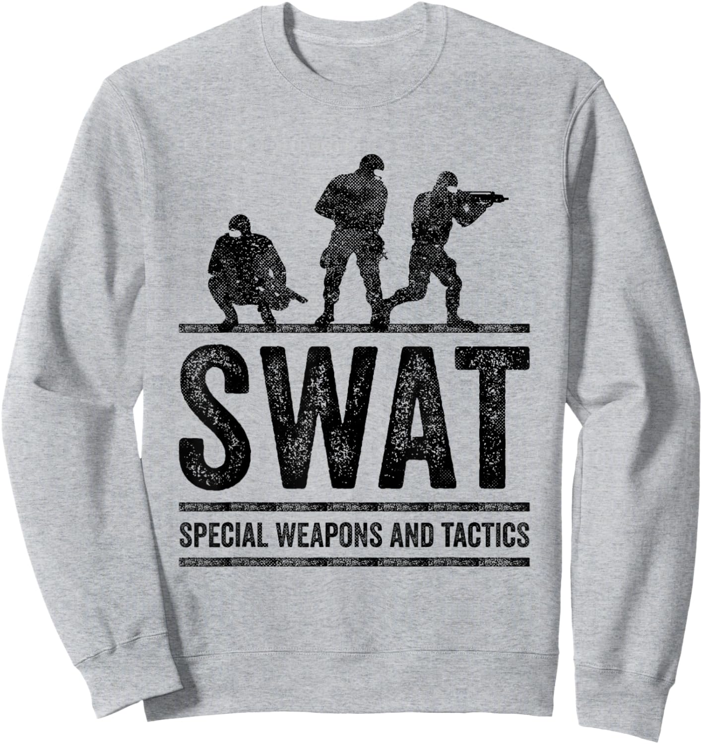 SWAT Team Police Sheriff Clothing Off Duty Cops Law Apparel Sweatshirt - Sweatshirt | Ash