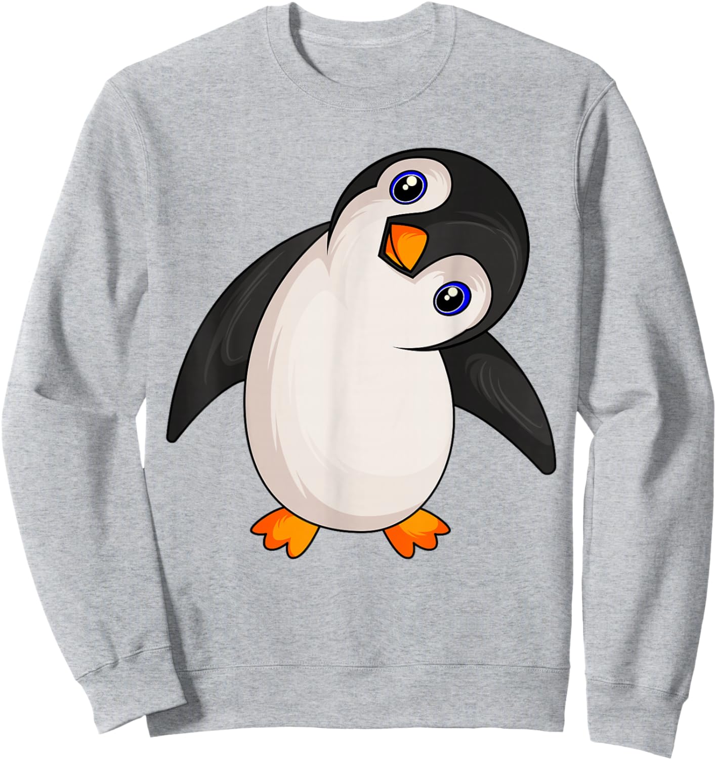 Penguin Lovers Penguin Girls Kids Women Sweatshirt - Sweatshirt | Ash