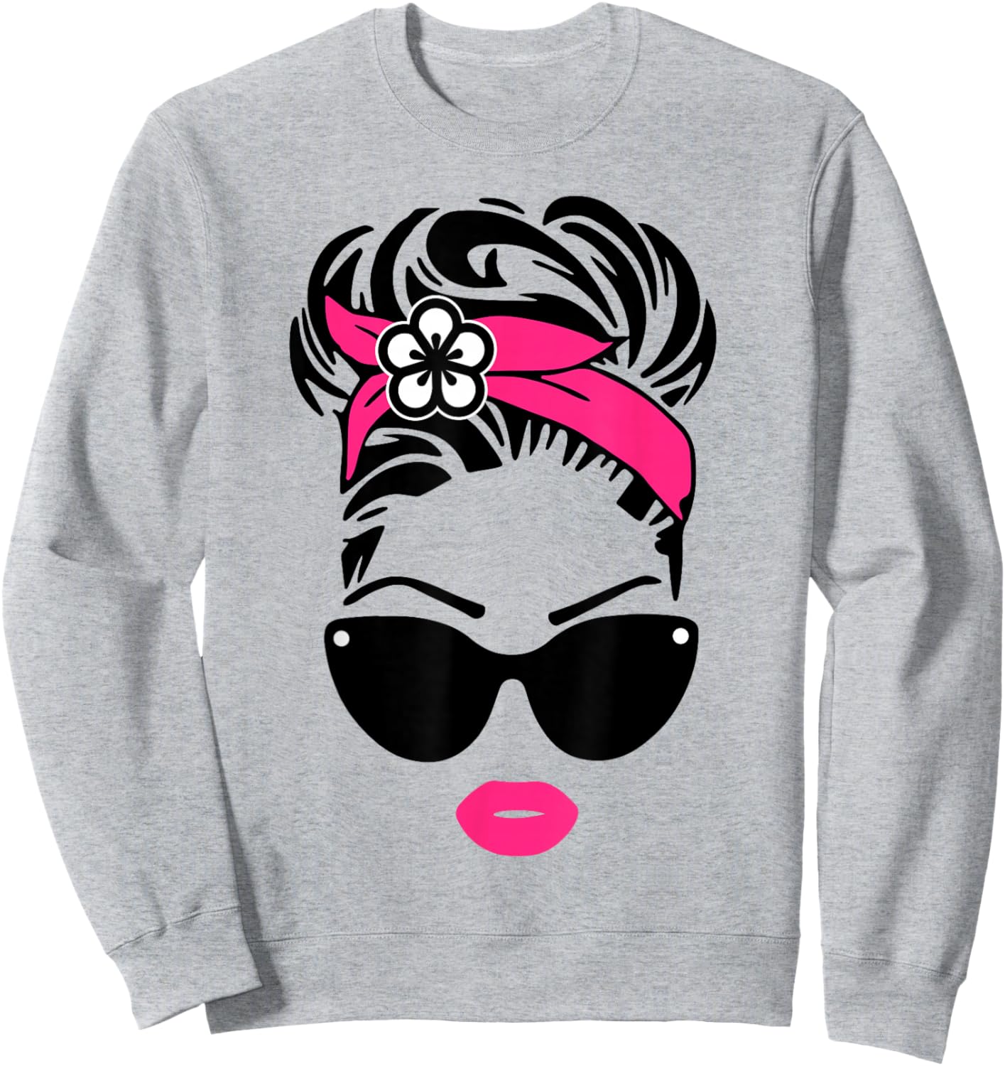 Rockabilly Girl Pin Up Style Retro 50s Sock Hop Party Pinup Sweatshirt - Sweatshirt | Ash