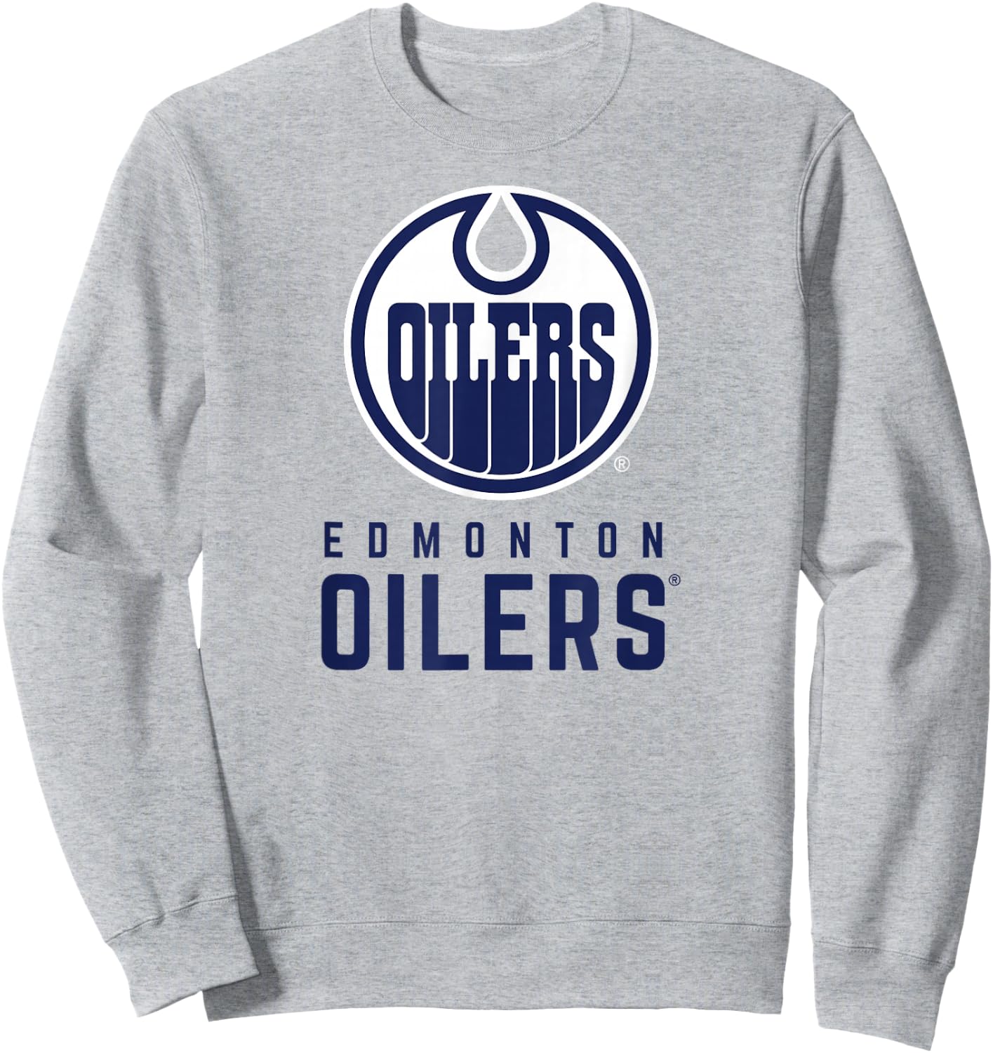 Edmonton Oilers Power Play Orange Officially Licensed Sweatshirt - Sweatshirt | Ash