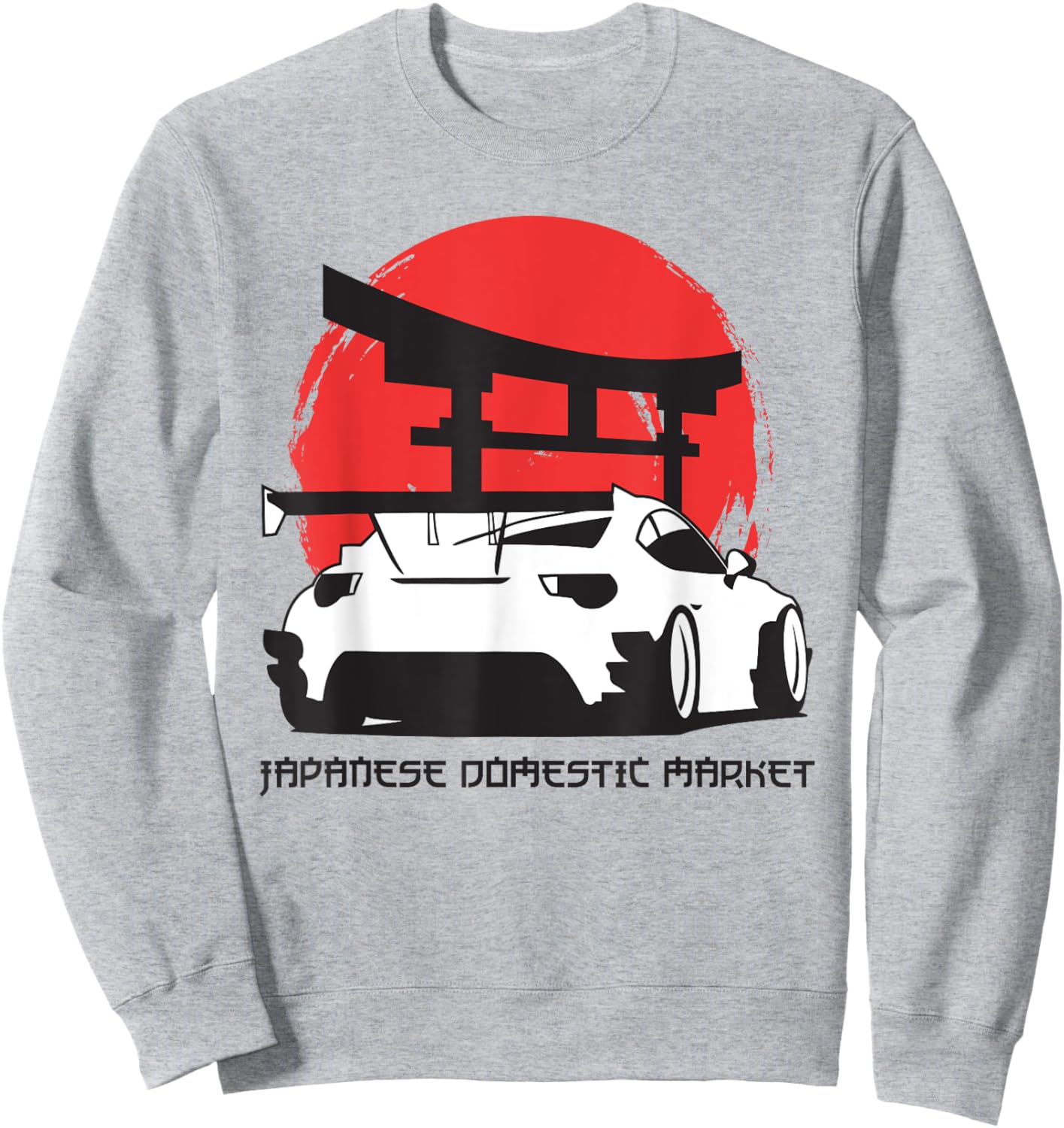 JDM Japan Motorsport Tuning Car 90s Sweatshirt - Sweatshirt | Ash