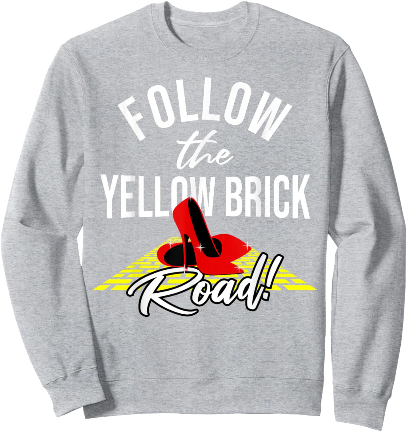 Dorothy and Friends Yellow Brick Road Sweatshirt - Sweatshirt | Ash