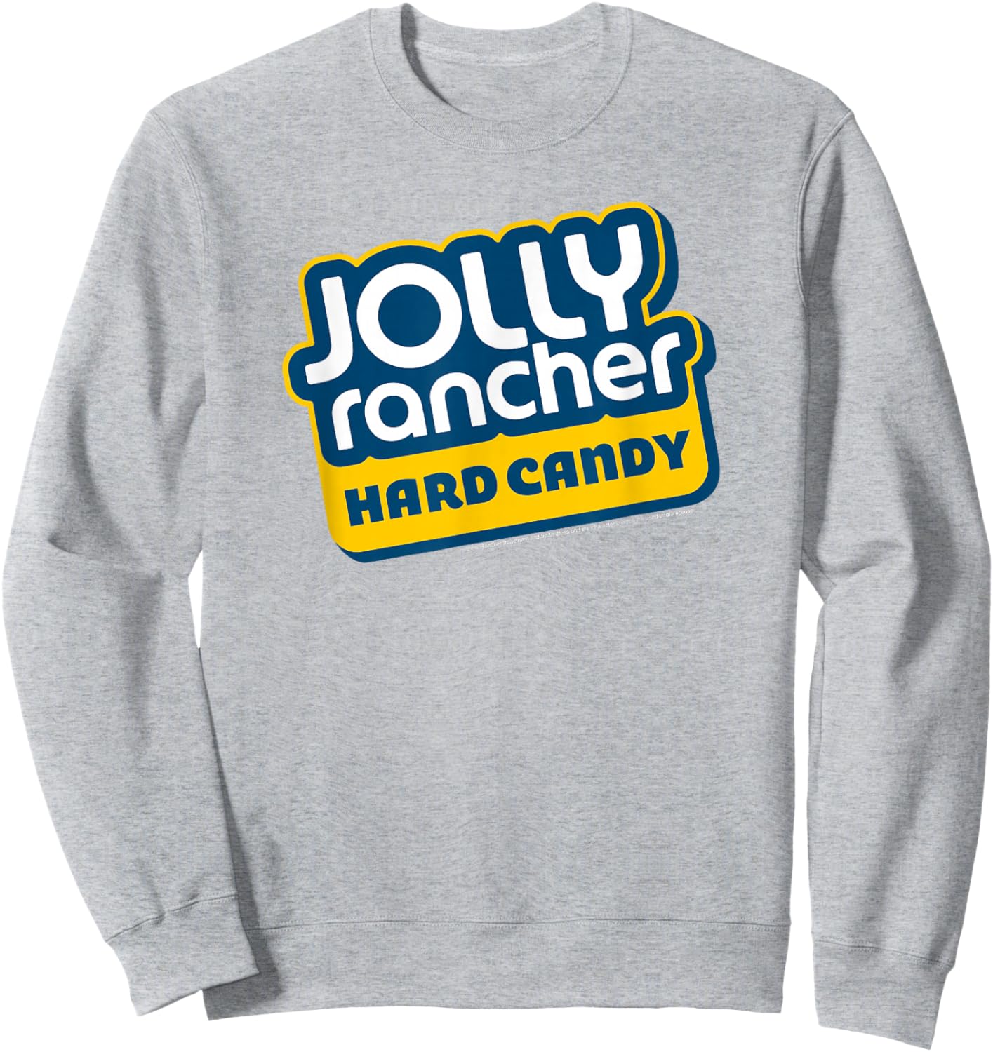 Jolly Rancher Hard Candy Slanted Logo Sweatshirt - Sweatshirt | Ash