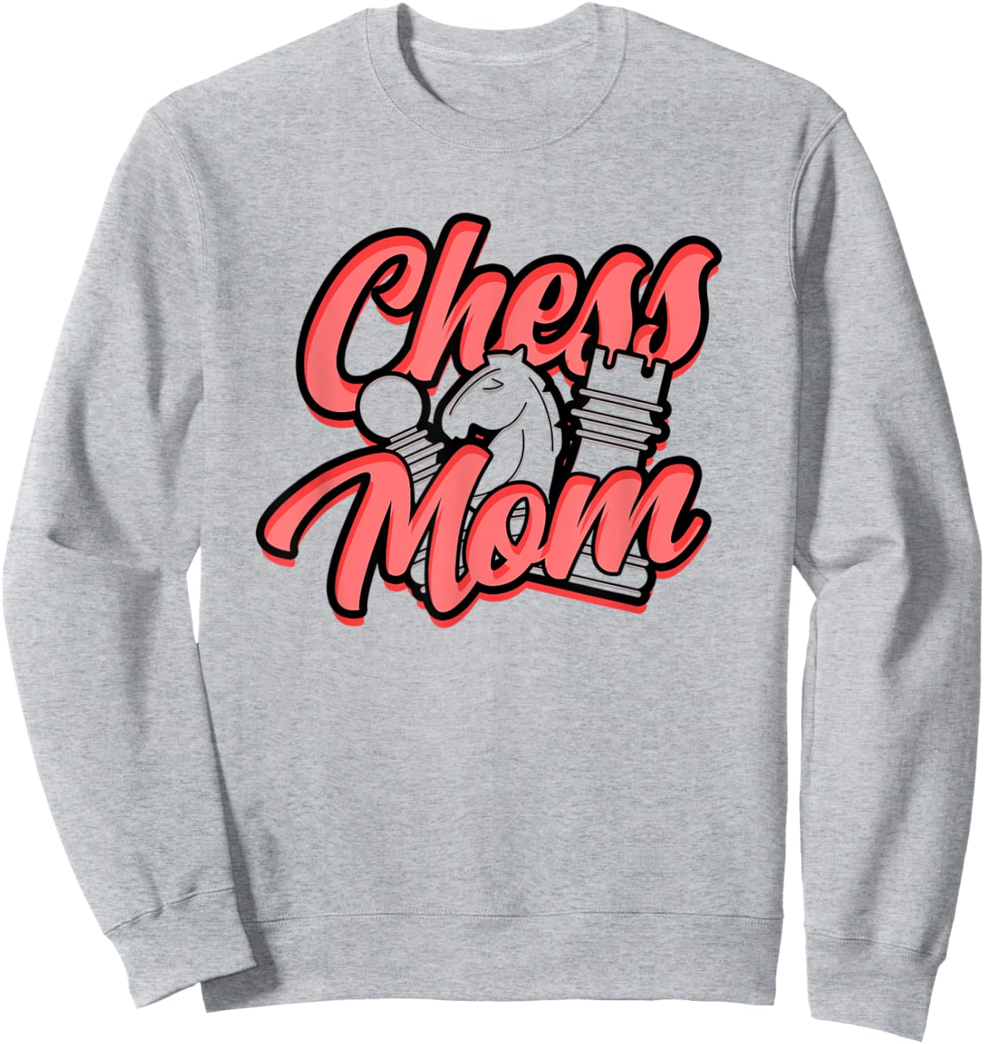 Chess Mom – Mother checkmate Sweatshirt - Sweatshirt | Ash