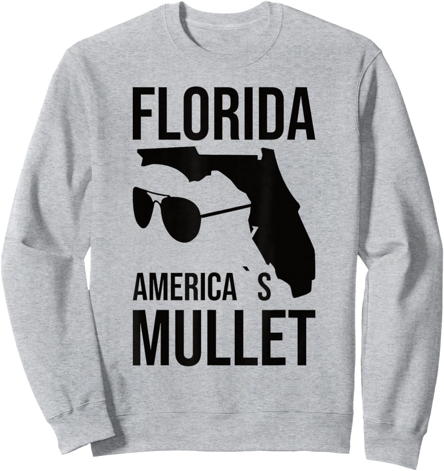 Florida America´s Mullet West Coast Sweatshirt - Sweatshirt | Ash