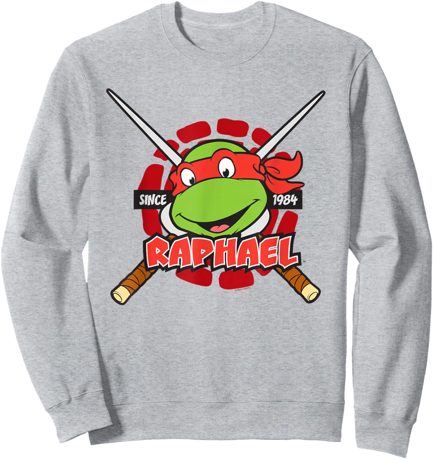 Teenage Mutant Ninja Turtles Raphael Since 1984 Sweatshirt - Sweatshirt | Ash