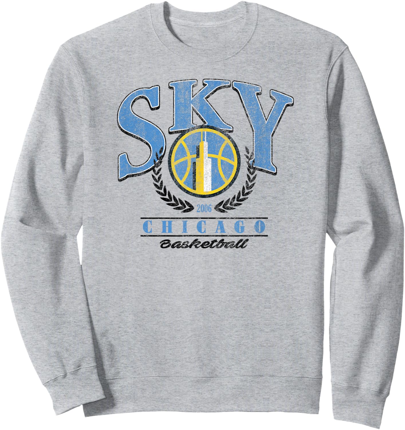 WNBA Chicago Sky Top Class Sweatshirt - Sweatshirt | Ash