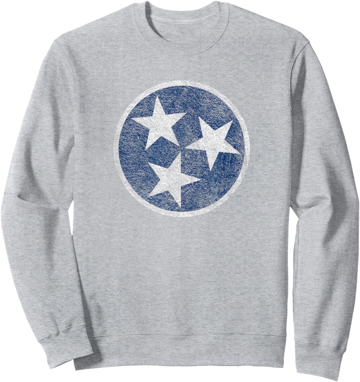 Tennessee State Flag Sweatshirt - Sweatshirt | Ash
