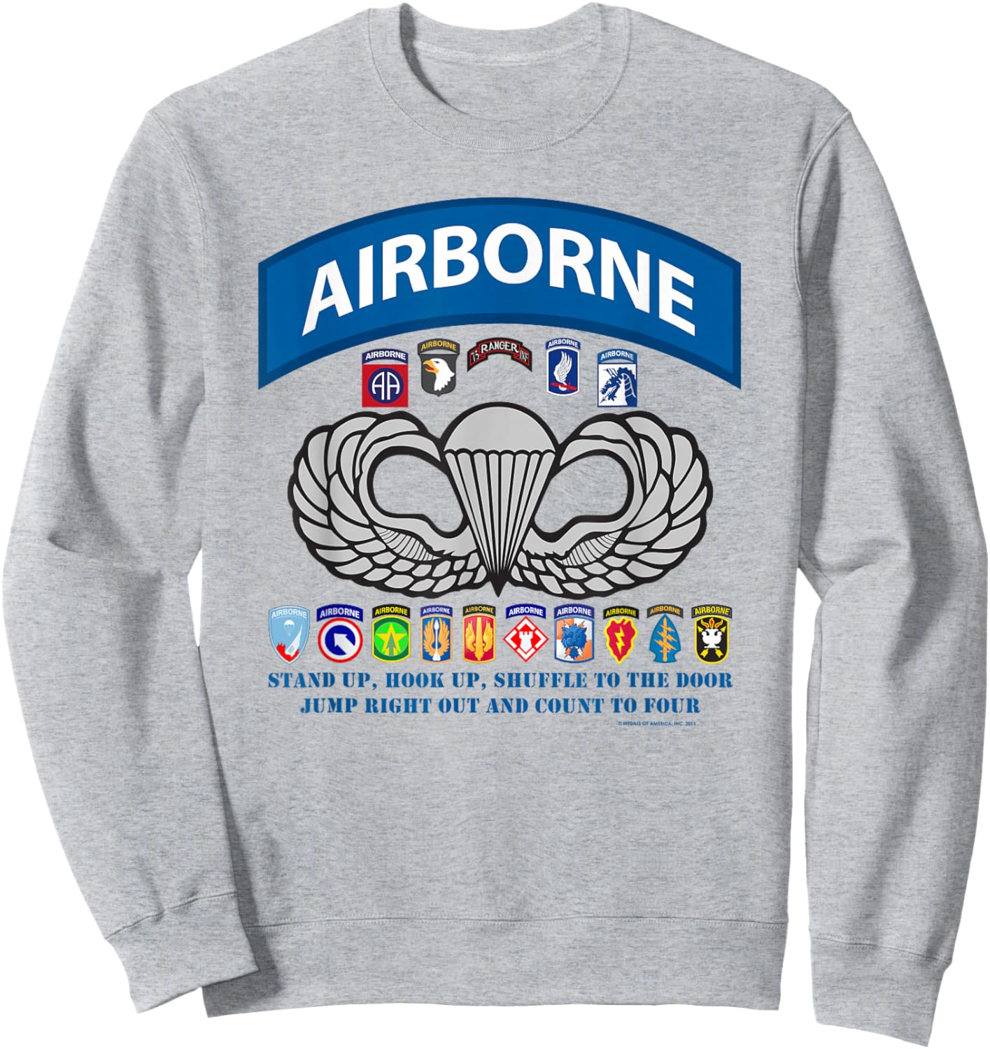 Airborne Sweatshirt - Sweatshirt | Ash
