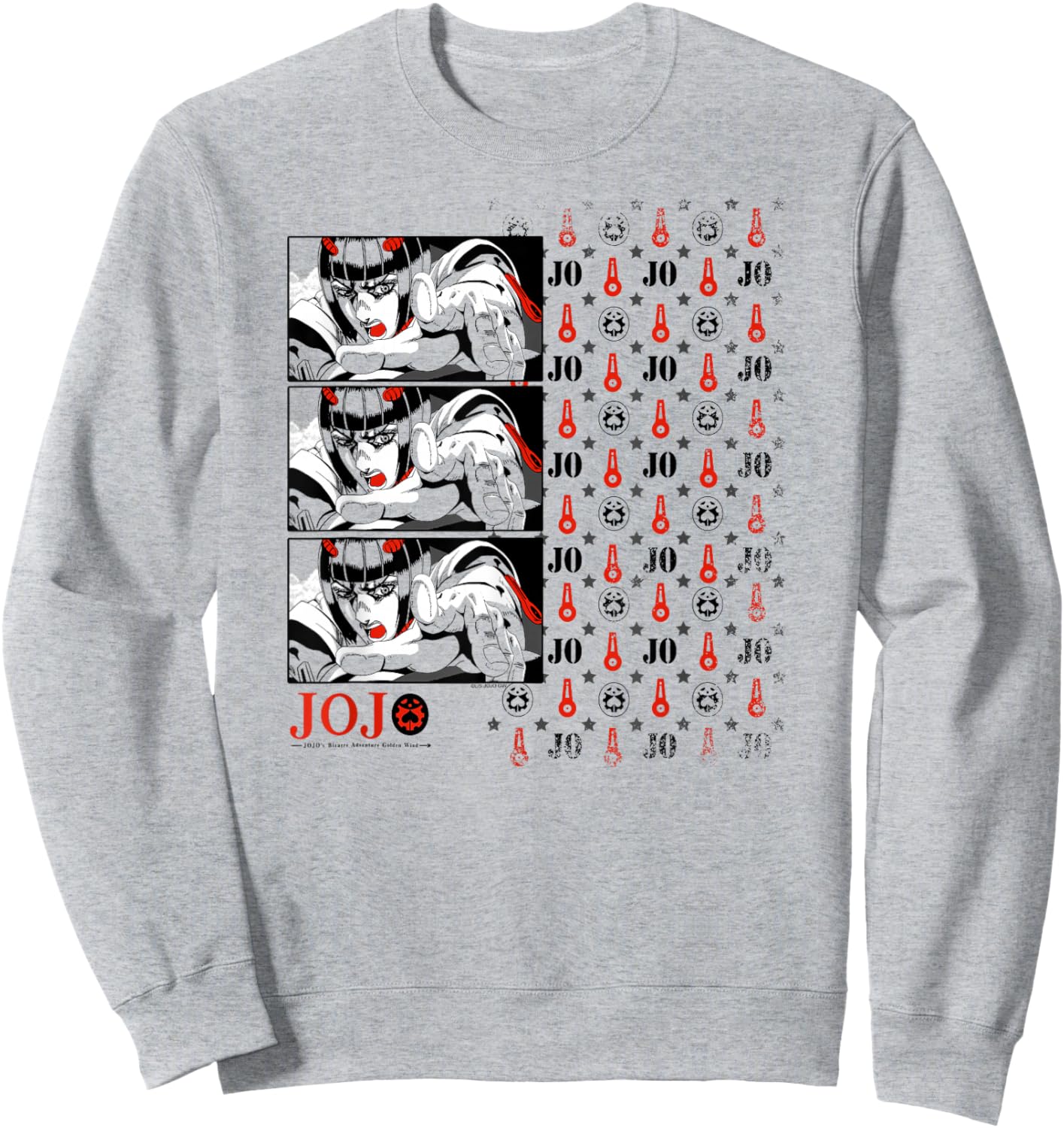 JoJo's Bizarre Adventure Pt 5 Bruno Bucciarati Zippers Anime Sweatshirt - Sweatshirt | Ash