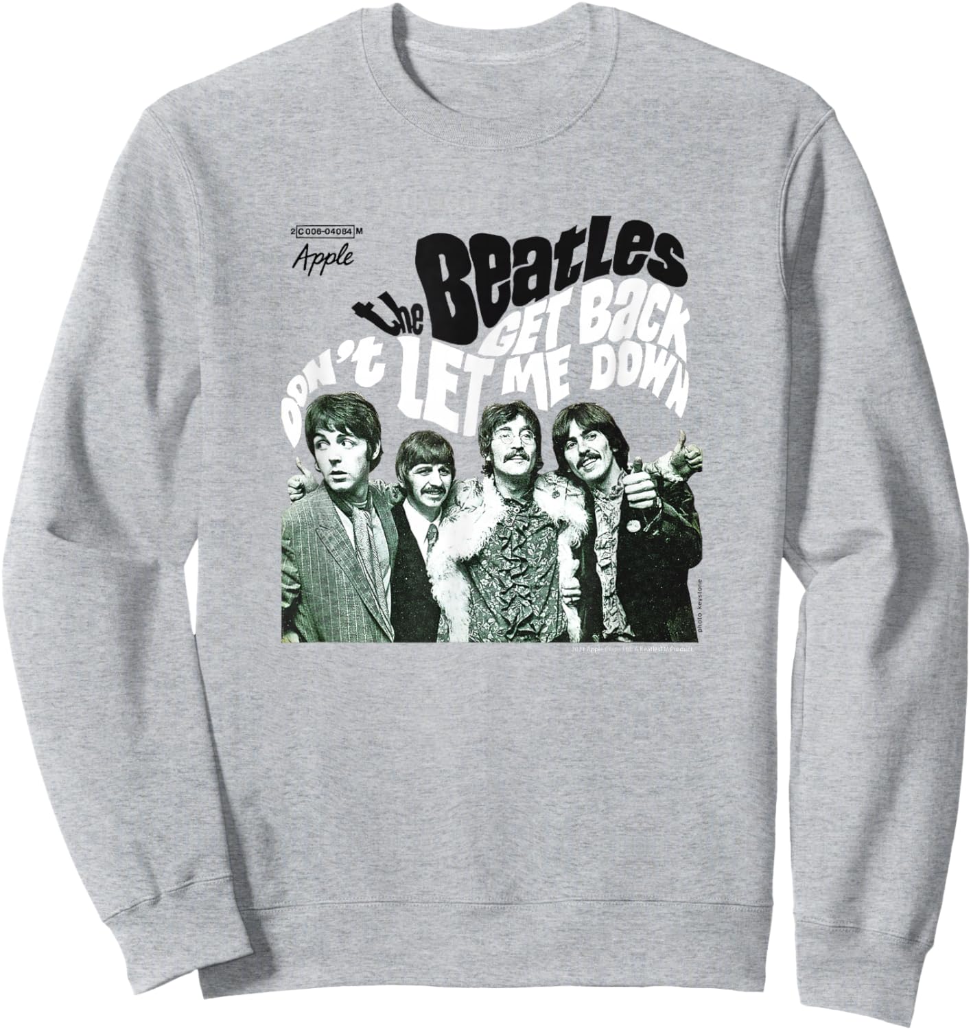 The Beatles - Go back Don't let me down Sweatshirt - Sweatshirt | Ash