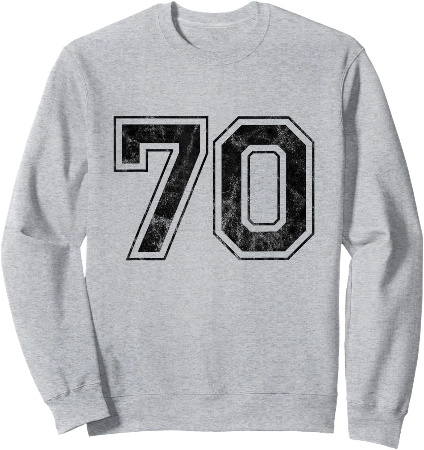 Number 70 Sweatshirt - Sweatshirt | Ash