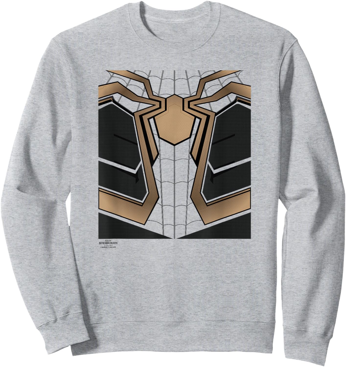 Marvel Spider-Man No Way Home Iron Spider-Man Suit Costume Sweatshirt - Sweatshirt | Ash