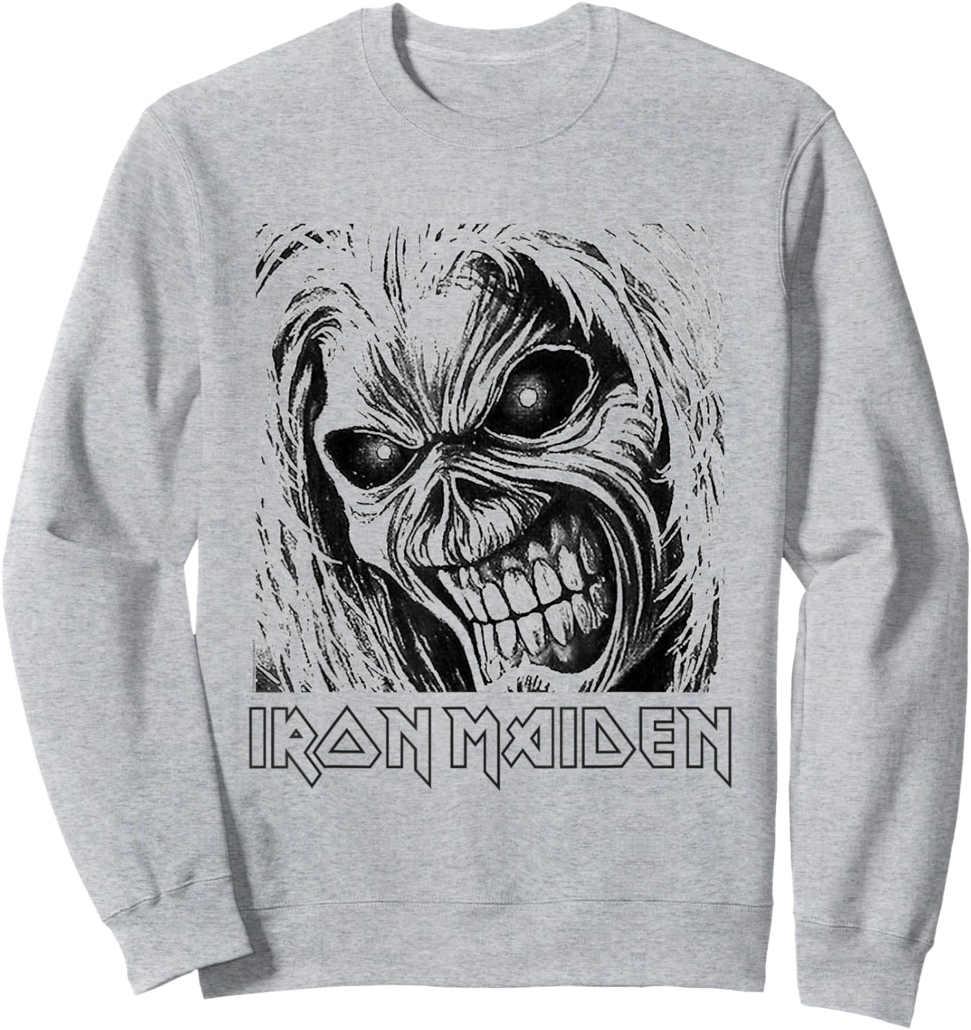 Iron Maiden - Legacy Collection Eddie Boxed Sweatshirt - Sweatshirt | Ash