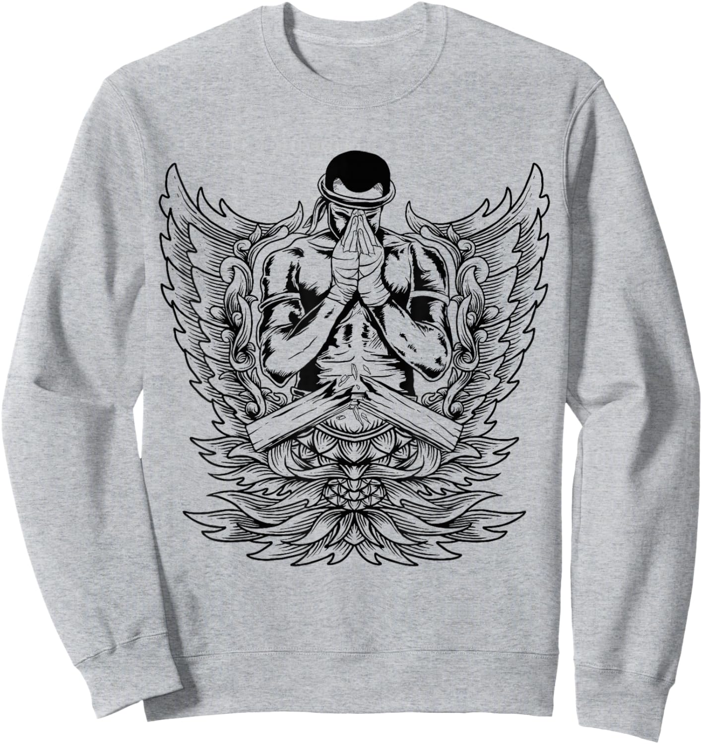 Muay Thai Sweatshirt - Sweatshirt | Ash