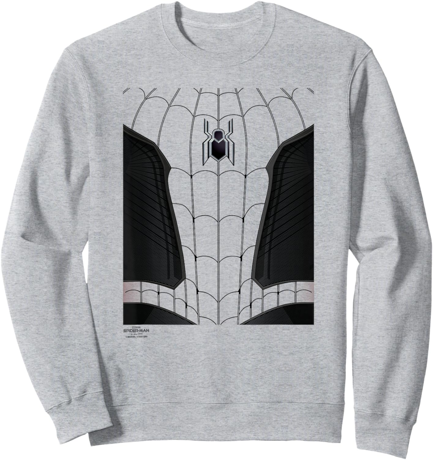 Marvel Spider-Man No Way Home Classic Costume Halloween Sweatshirt - Sweatshirt | Ash