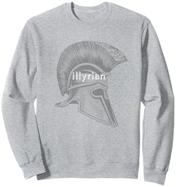 Illyrian Albanian Kosovo Albania Eagle Sweatshirt - Sweatshirt | Ash