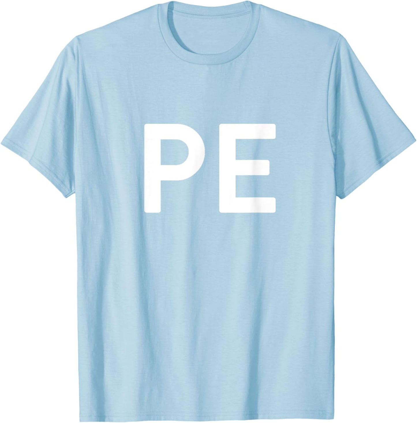 PE - Peru Two Part Combo Design - Peruvian Flag Part 1 T-Shirt - T-Shirt | Light Blue