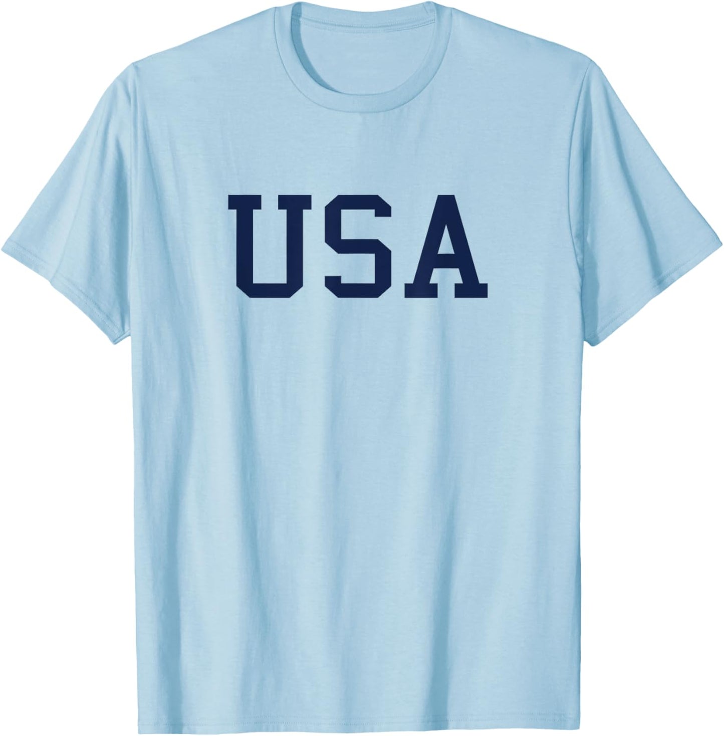 USA 4th Of July Men Women & Kids Patriotic America T-Shirt - T-Shirt | Light Blue