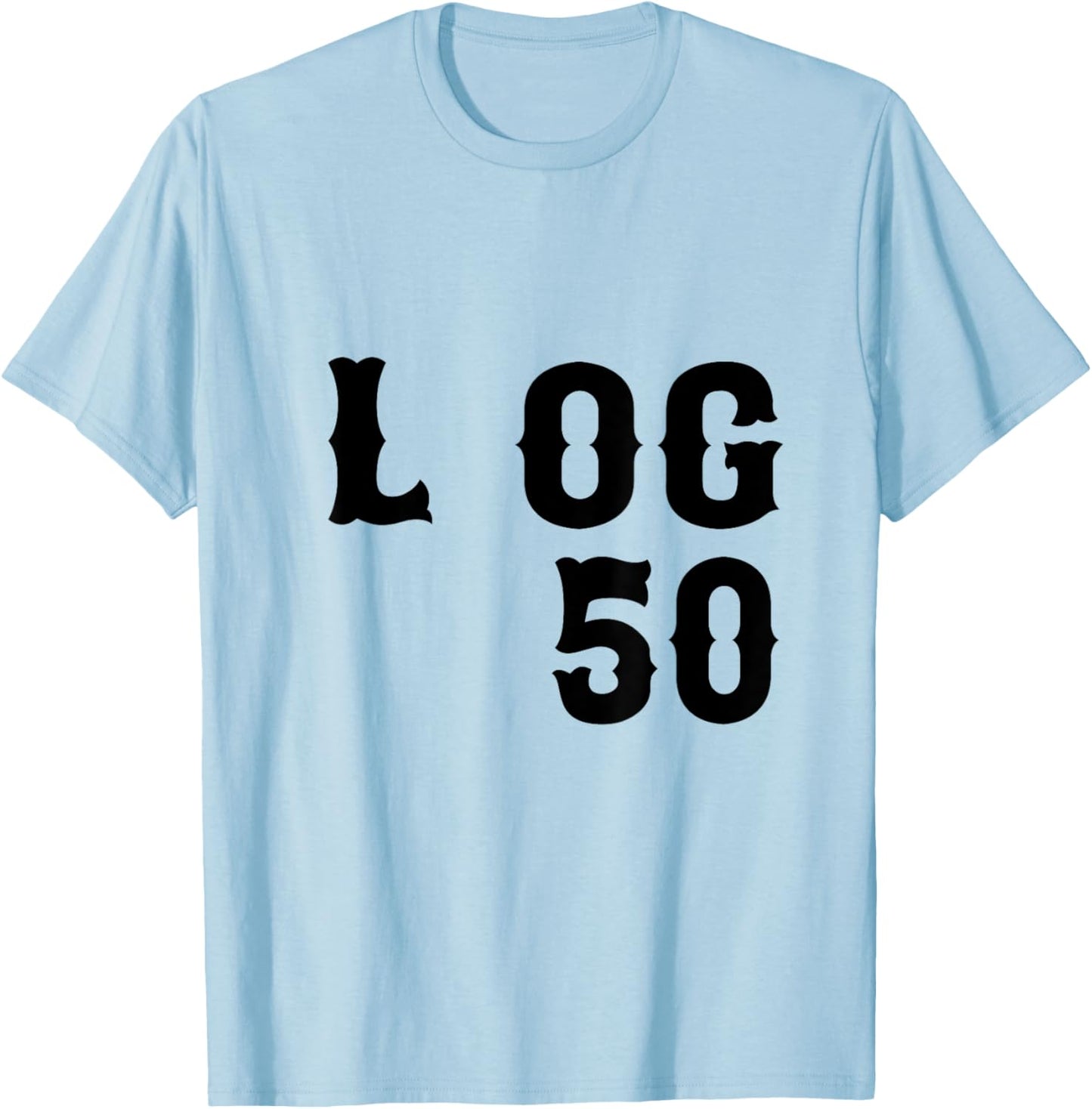 L To The OG Baseball | Rapper Halloween Costume T-Shirt - T-Shirt | Light Blue
