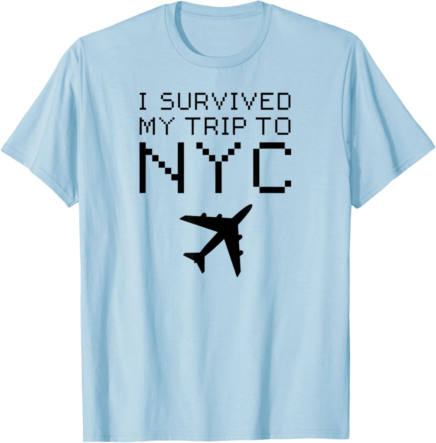 I Survived My Trip To NYC New York I Love NY Brooklyn Travel Women Kids T-Shirt - T-Shirt | Light Blue