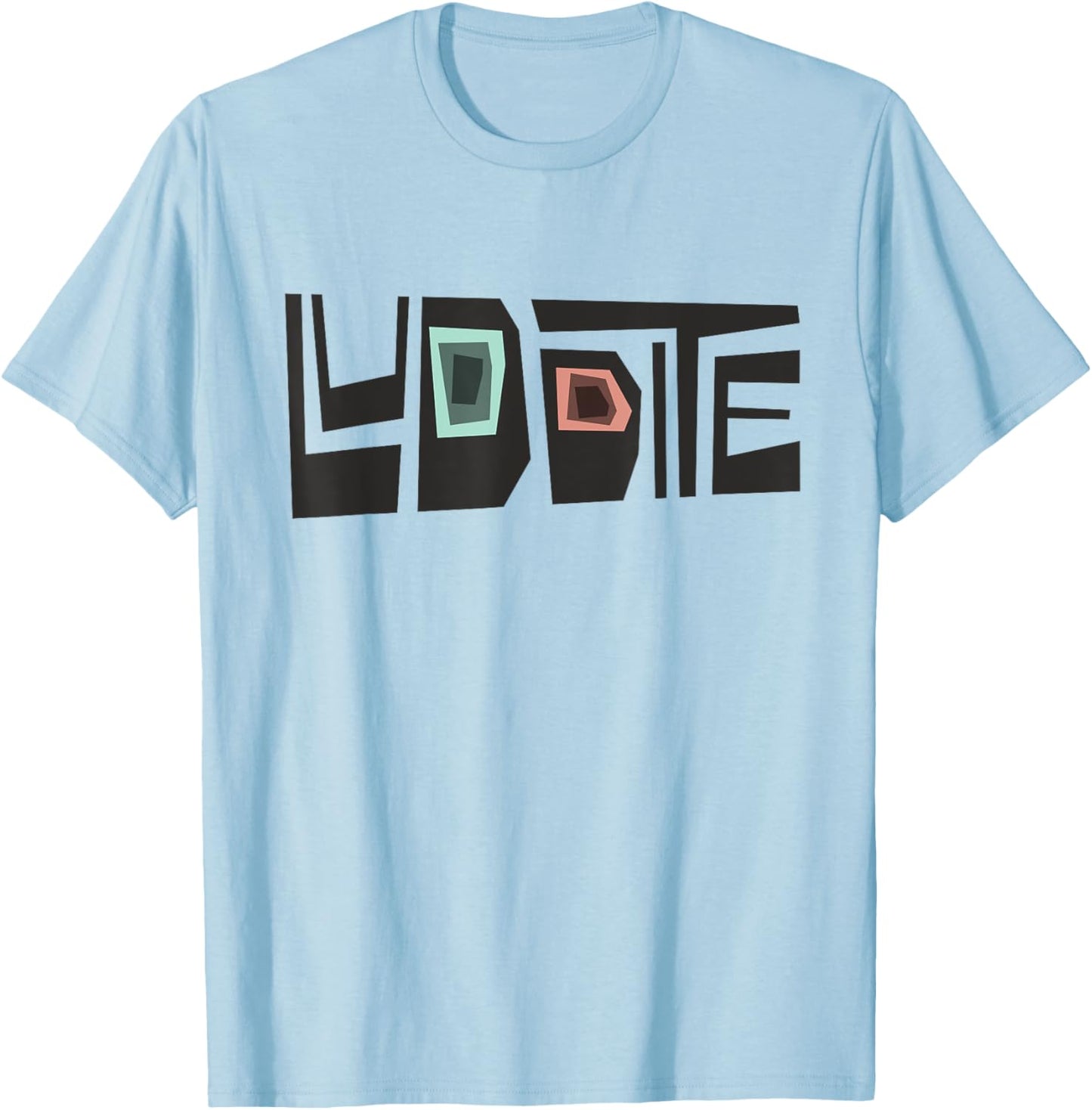 Luddite Retro T-Shirt - T-Shirt | Light Blue