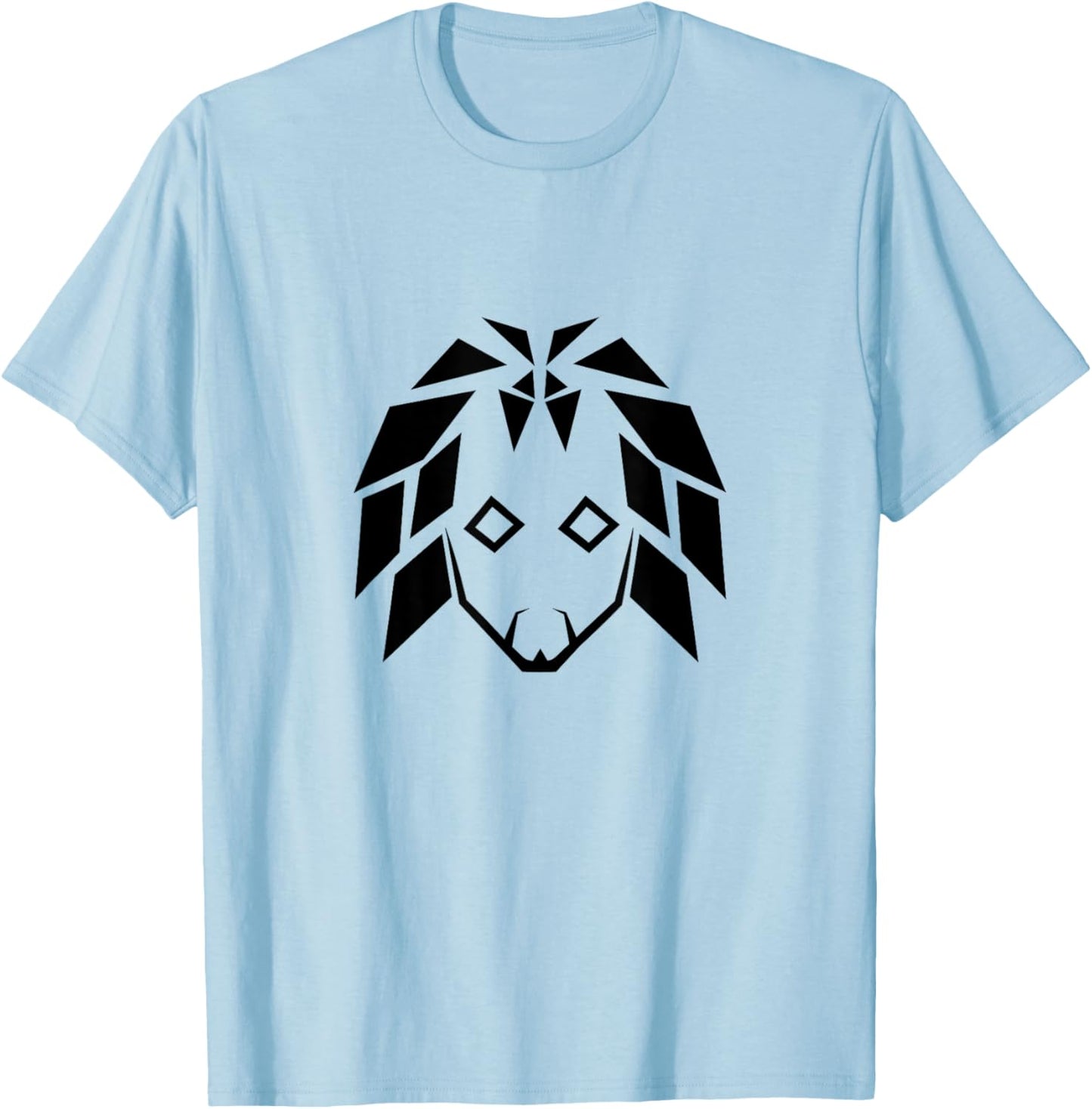 Luka Serrated Stone T-Shirt - T-Shirt | Light Blue