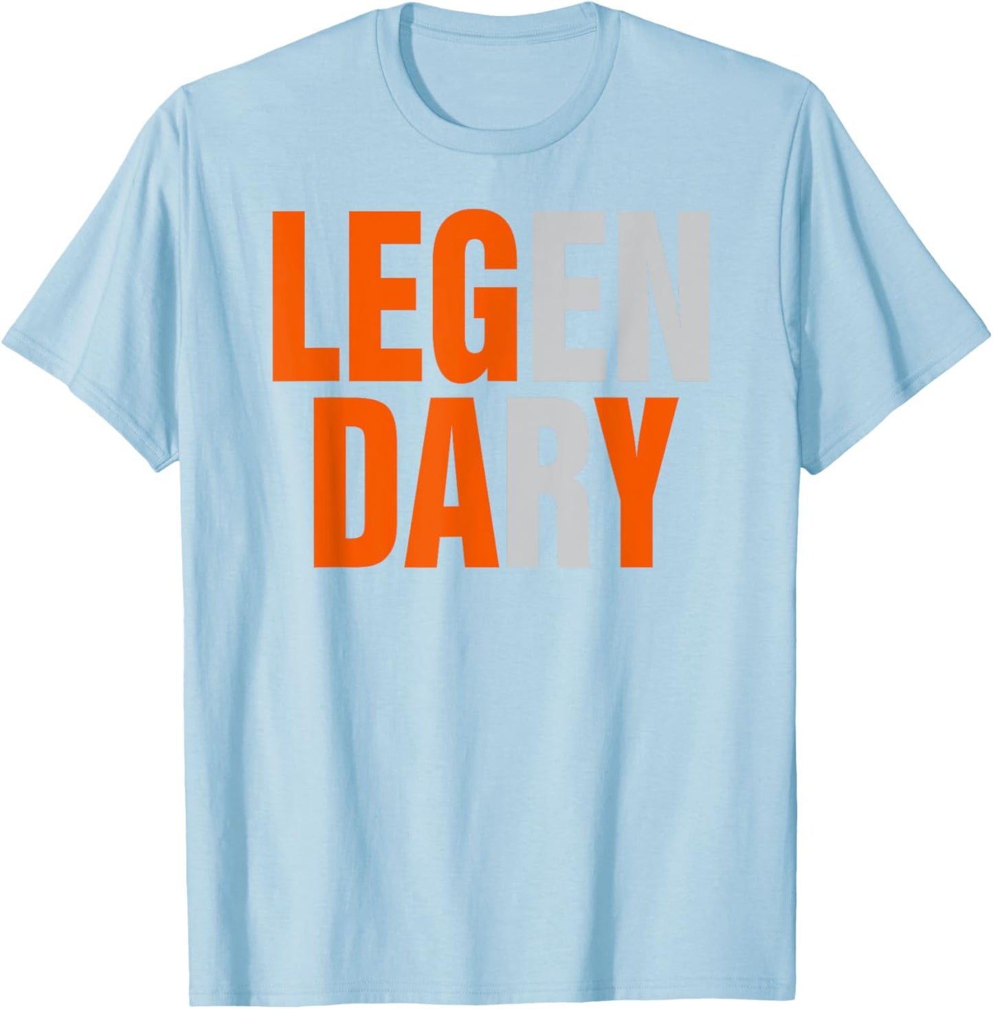 Legendary Leg Day I Workout Training Sweat T-Shirt - T-Shirt | Light Blue