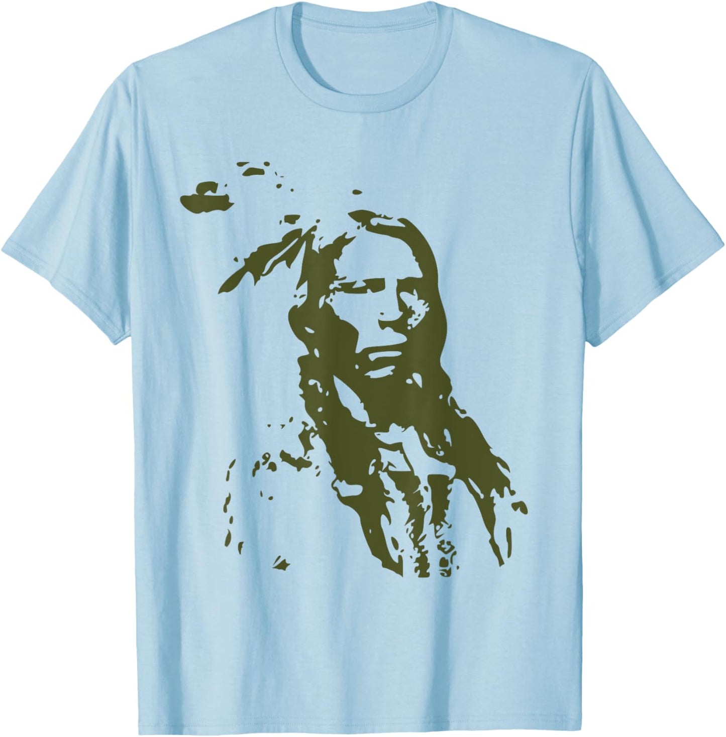 Lakota Sioux Native American Indian Pride History T-Shirt - T-Shirt | Light Blue