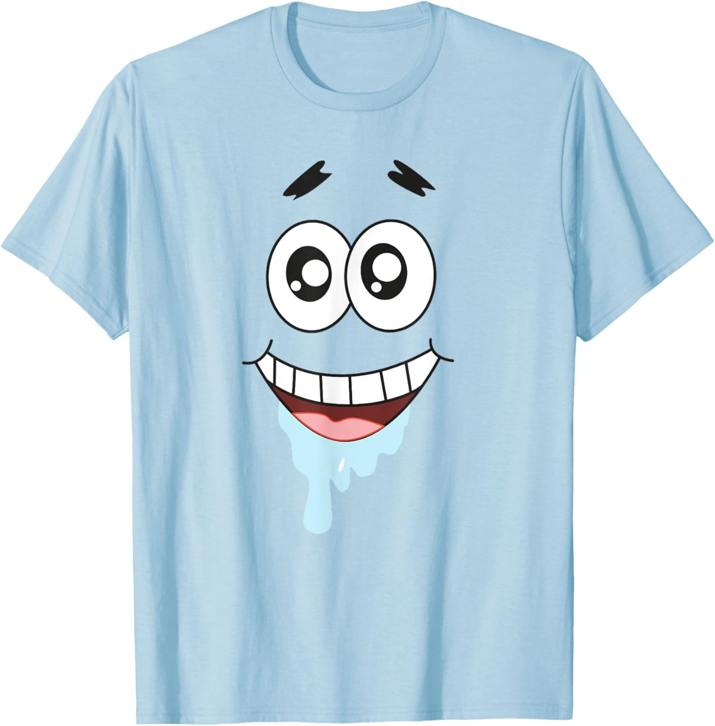 Mademark x SpongeBob SquarePants - Patrick Star - Droolin' T-Shirt - T-Shirt | Light Blue