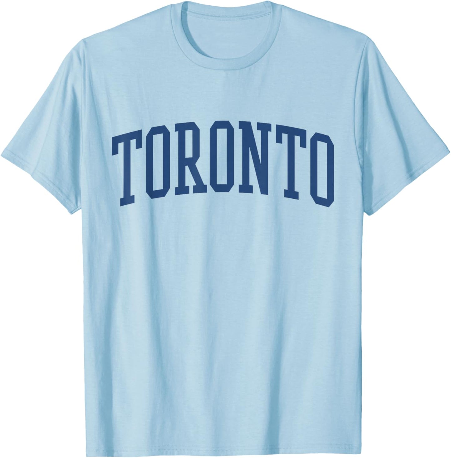 Varsity Grey Toronto T-Shirt - T-Shirt | Light Blue