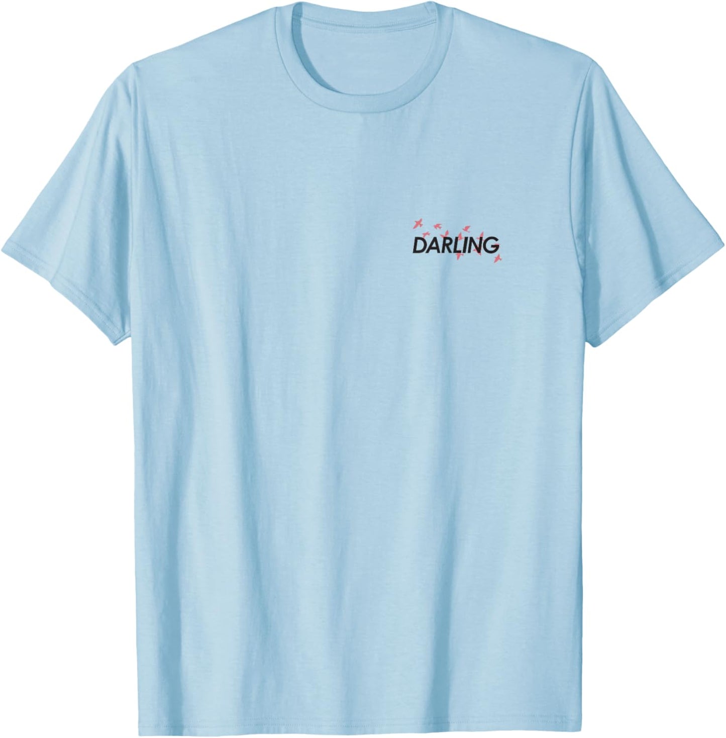 Darling Zero Two Blue Eyes Manga Novelty T-Shirt - T-Shirt | Light Blue