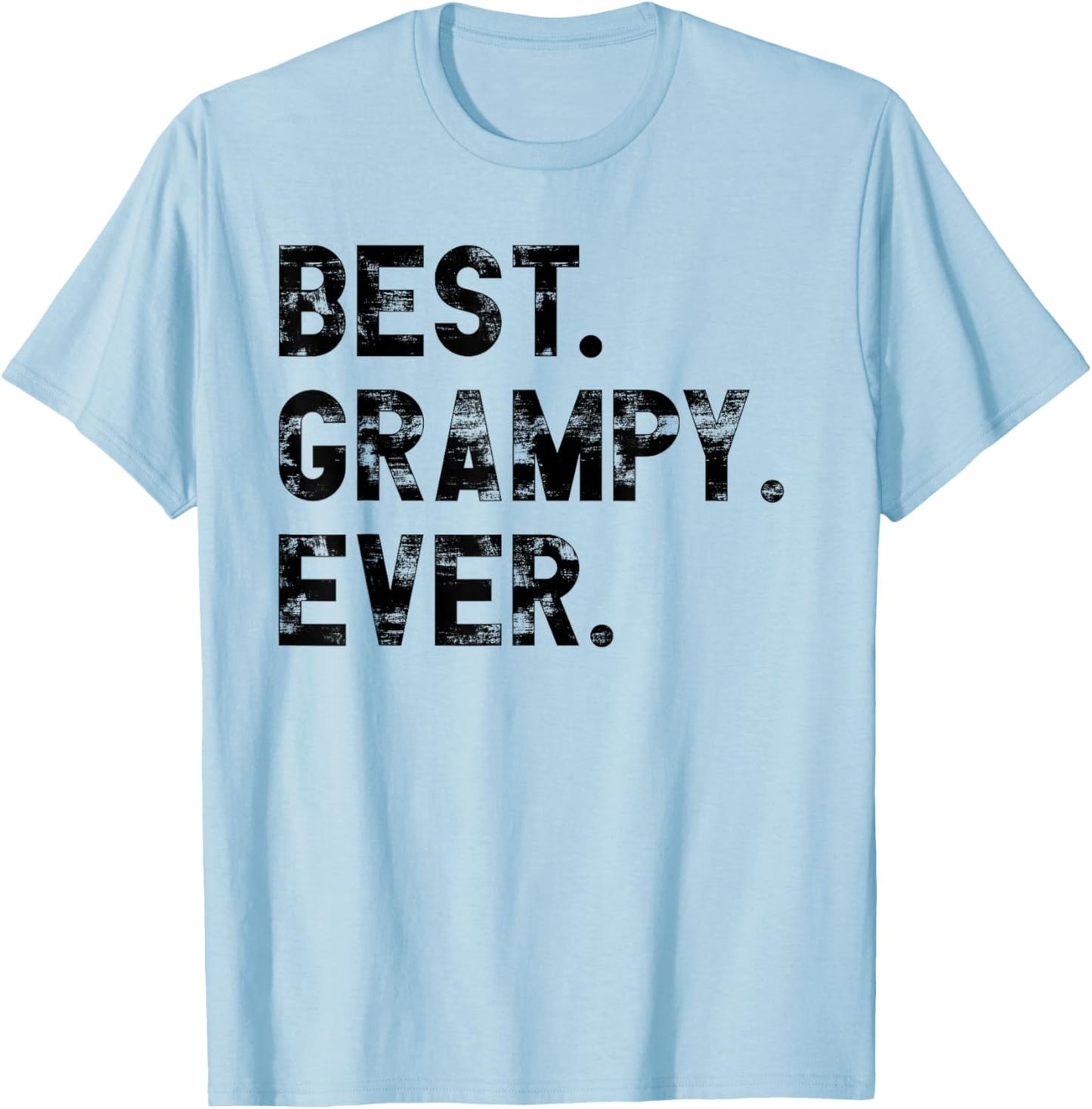 Fathers day Grandson Granddaughter to give Best Grampy Ever T-Shirt - T-Shirt | Light Blue