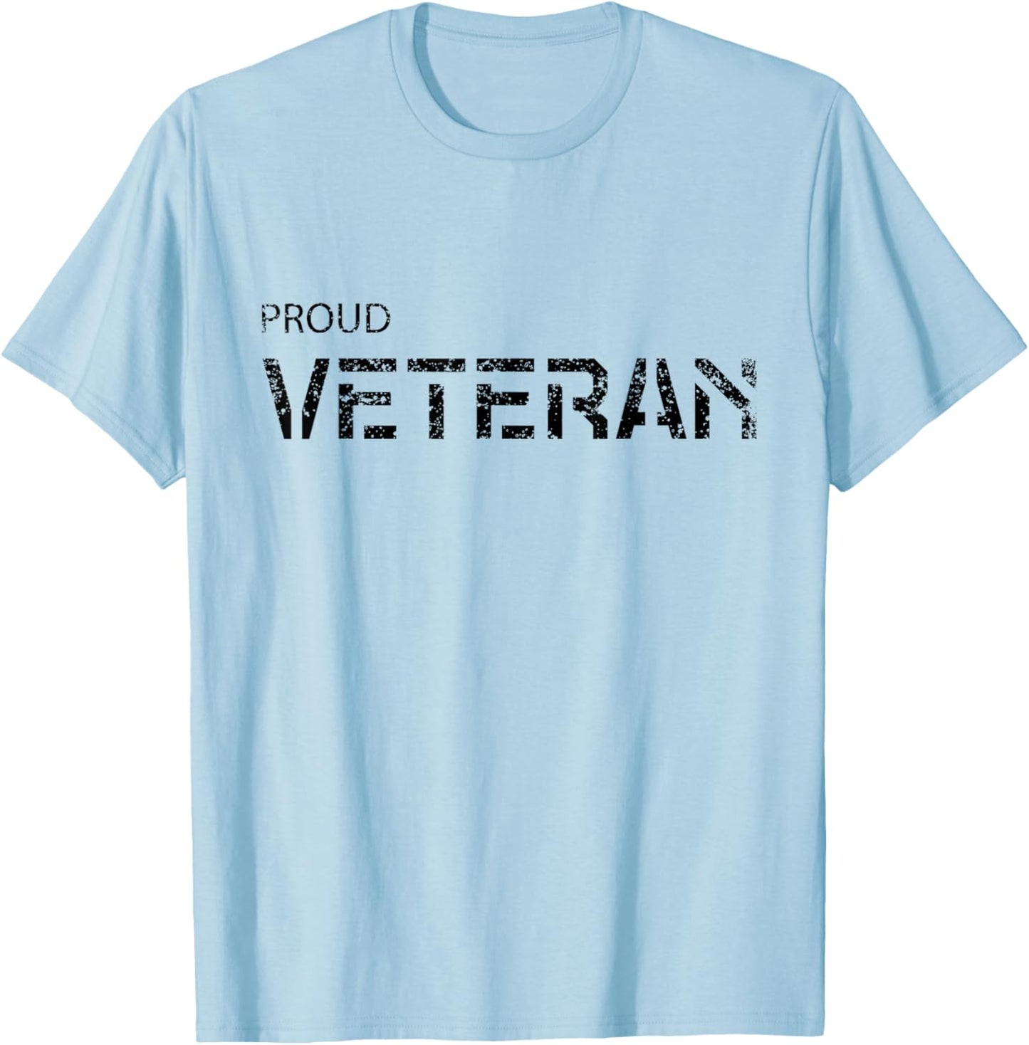 Veterans Veteran War Military Army Gift T-Shirt - T-Shirt | Light Blue