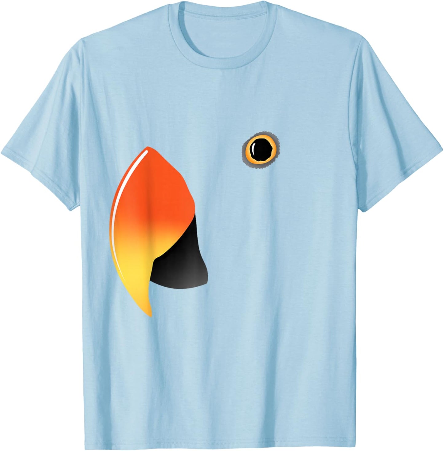 Eclectus Parrot T-Shirt - T-Shirt | Light Blue