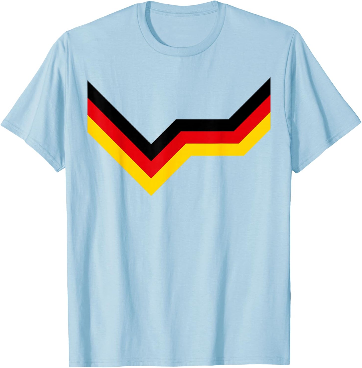 Germany Deutschland Flag German Graphic T-Shirt - T-Shirt | Light Blue