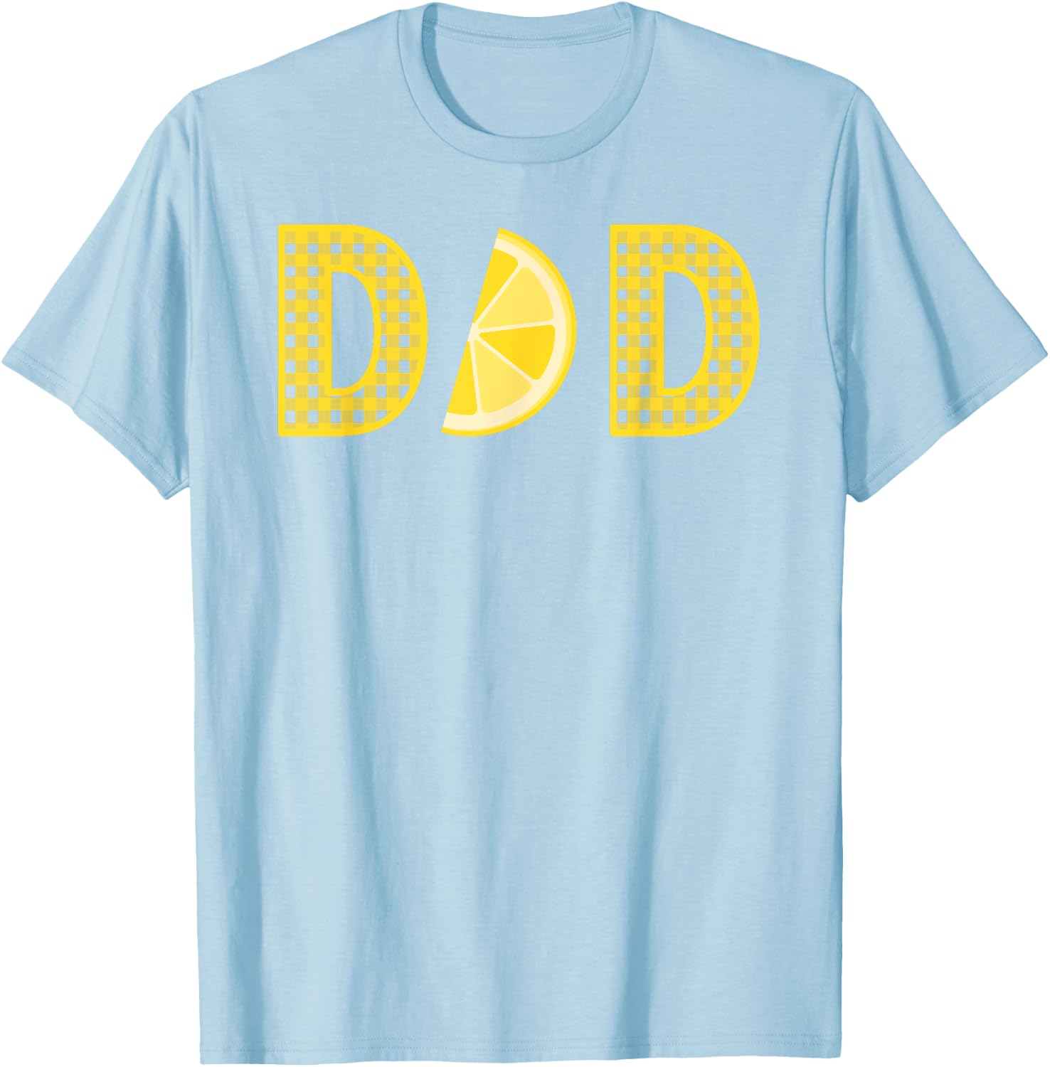 Dad First Birthday Pink Lemonade Family Outfit Lemon Party T-Shirt - T-Shirt | Light Blue