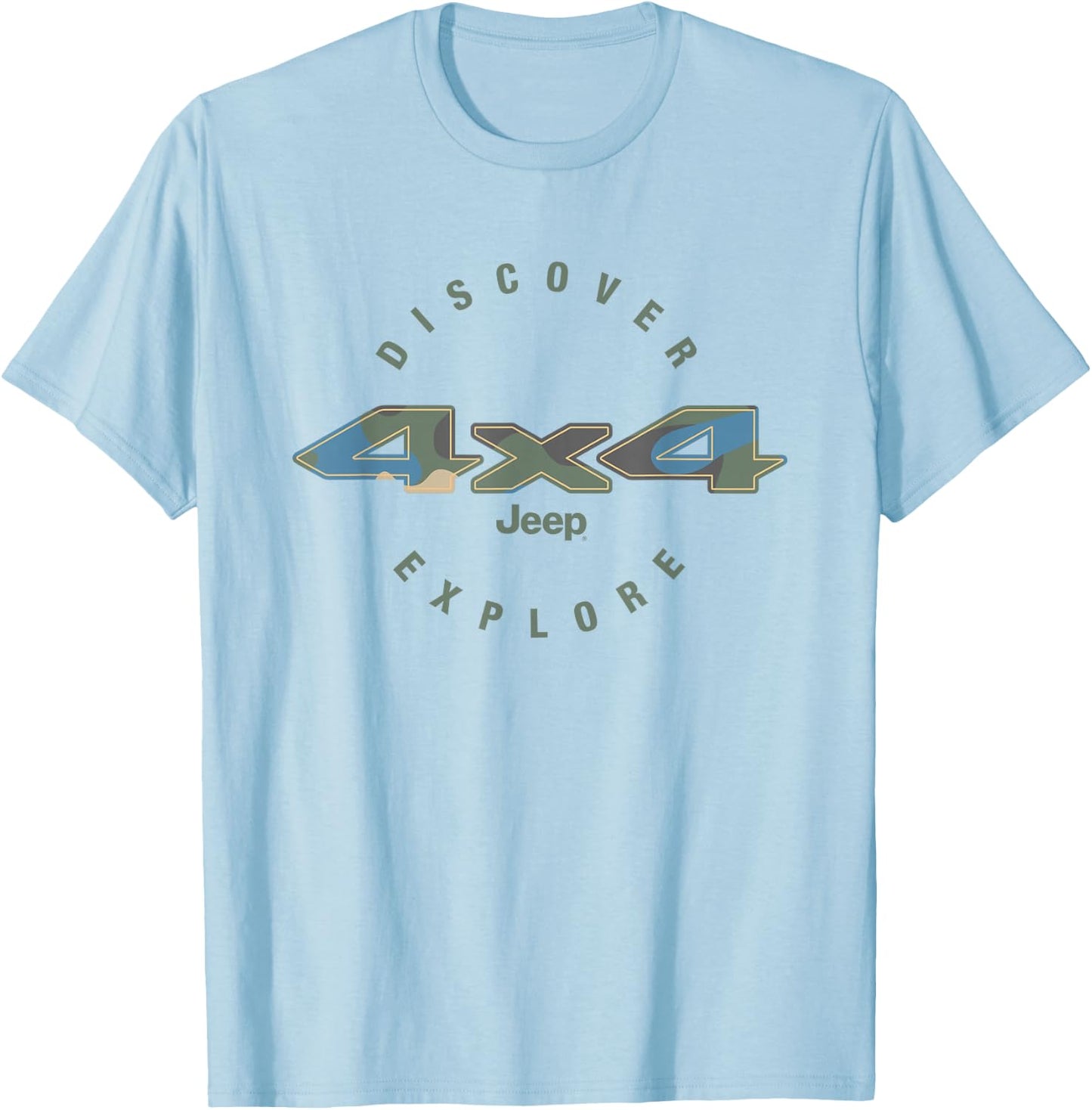 Jeep 4x4 T-Shirt - T-Shirt | Light Blue