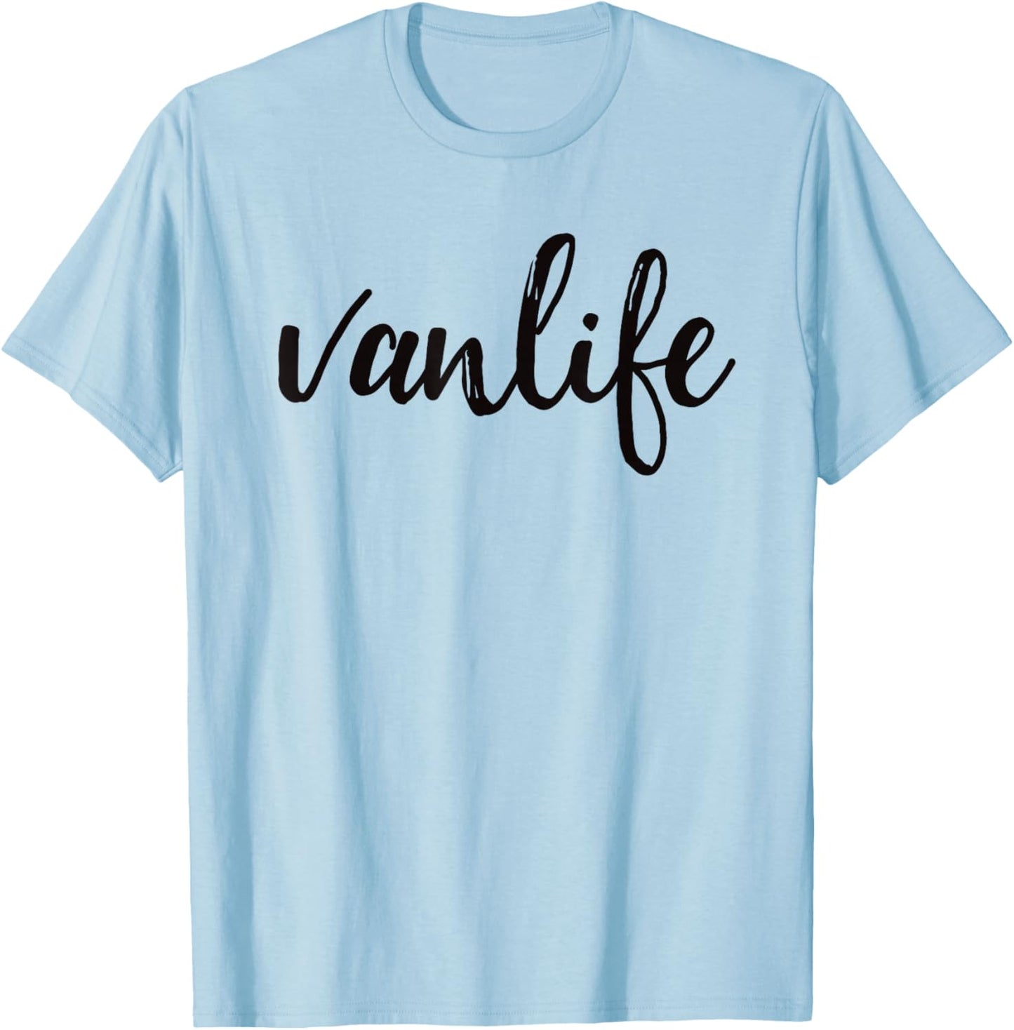 Van Life Camper Van Conversion Vanlife Gift Men T-Shirt - T-Shirt | Light Blue
