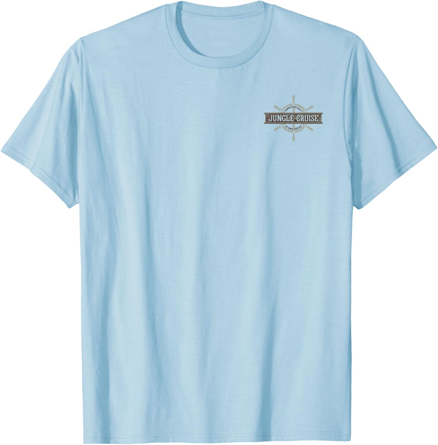 Disney Jungle Cruise Your Dreamboat Has Arrived Front & Back T-Shirt - T-Shirt | Light Blue