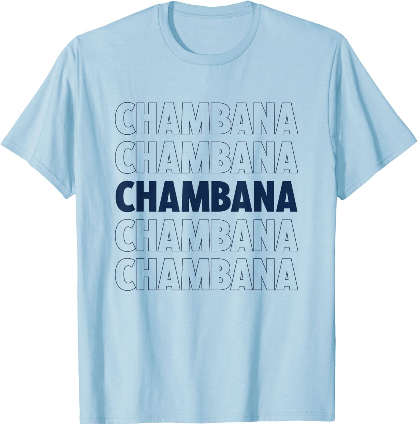 Champaign Urbana Illinois Home State T-Shirt - T-Shirt | Light Blue