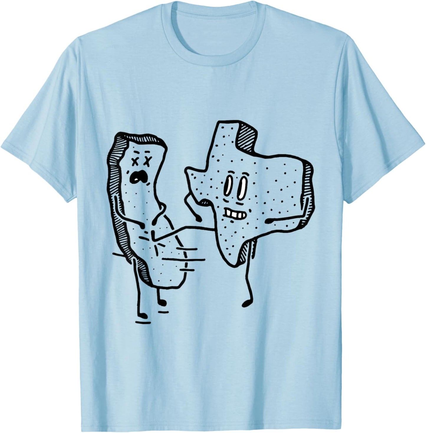 Don't California My Texas Texan Funny T-Shirt - T-Shirt | Light Blue