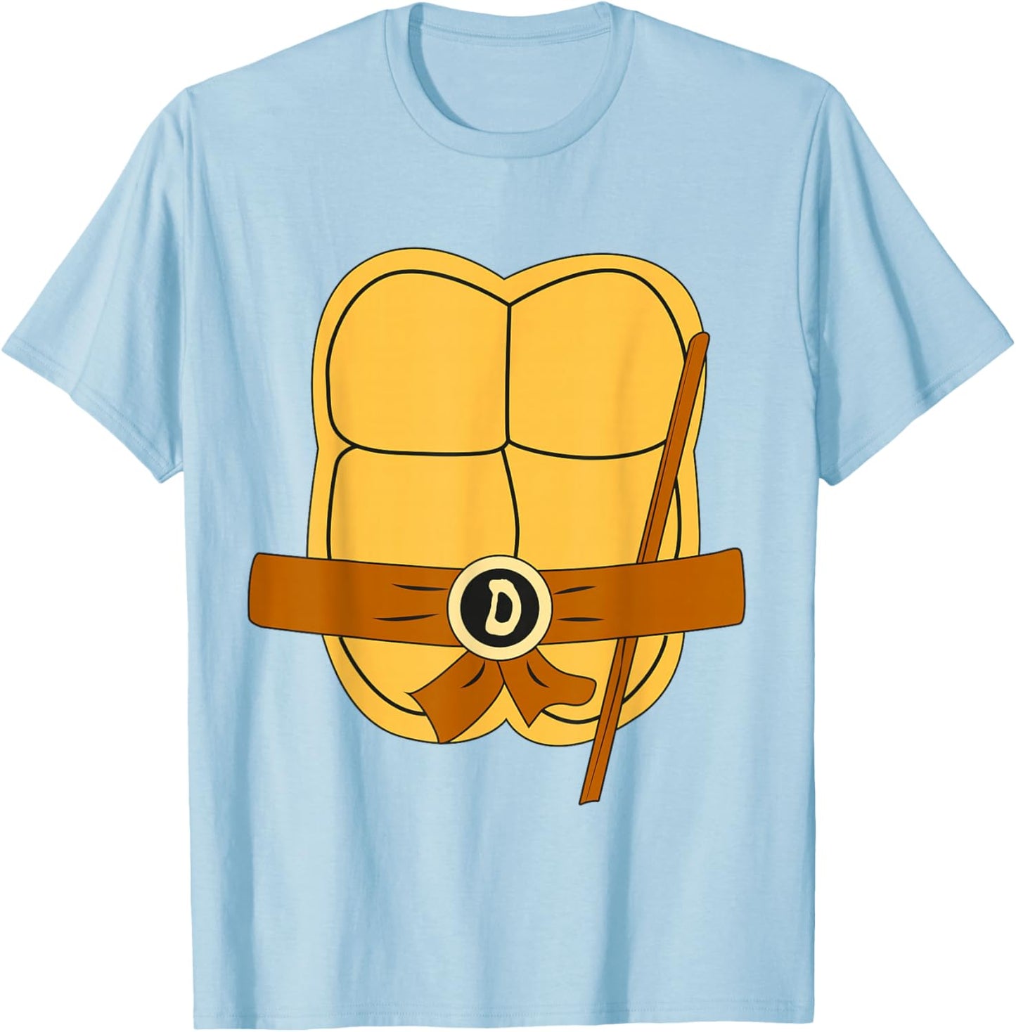 Donatello Easy Halloween Costume T-Shirt - T-Shirt | Light Blue