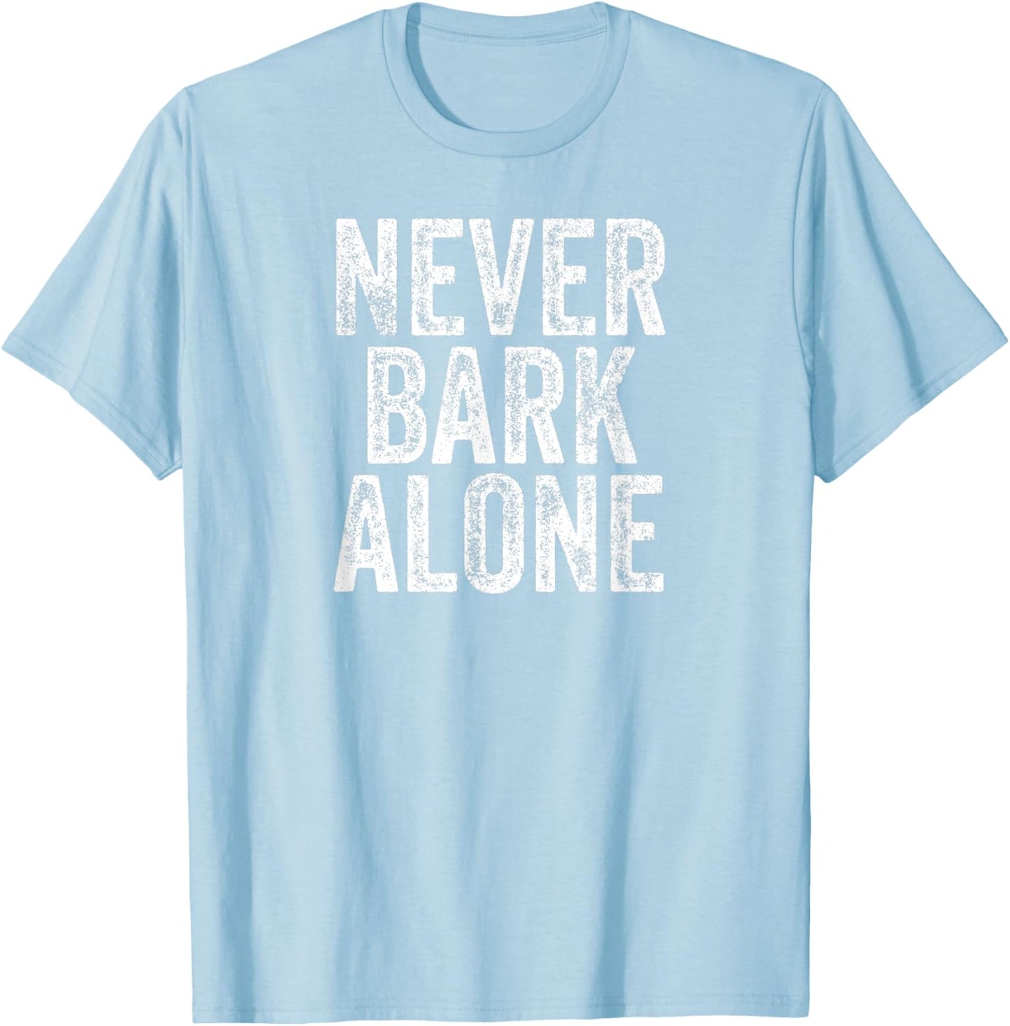 Never Bark Alone Glory Glory Georgia T-Shirt - T-Shirt | Light Blue