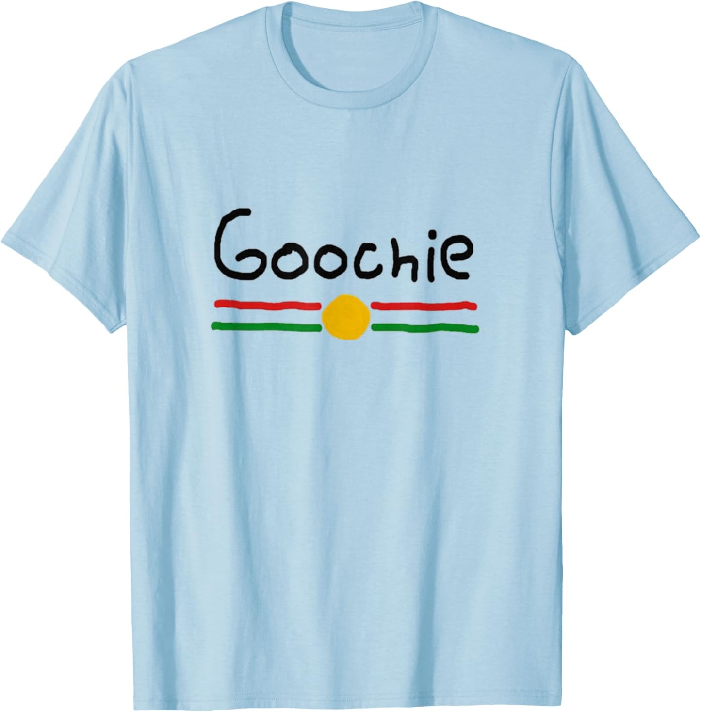 Goochie luxury T-Shirt - T-Shirt | Light Blue