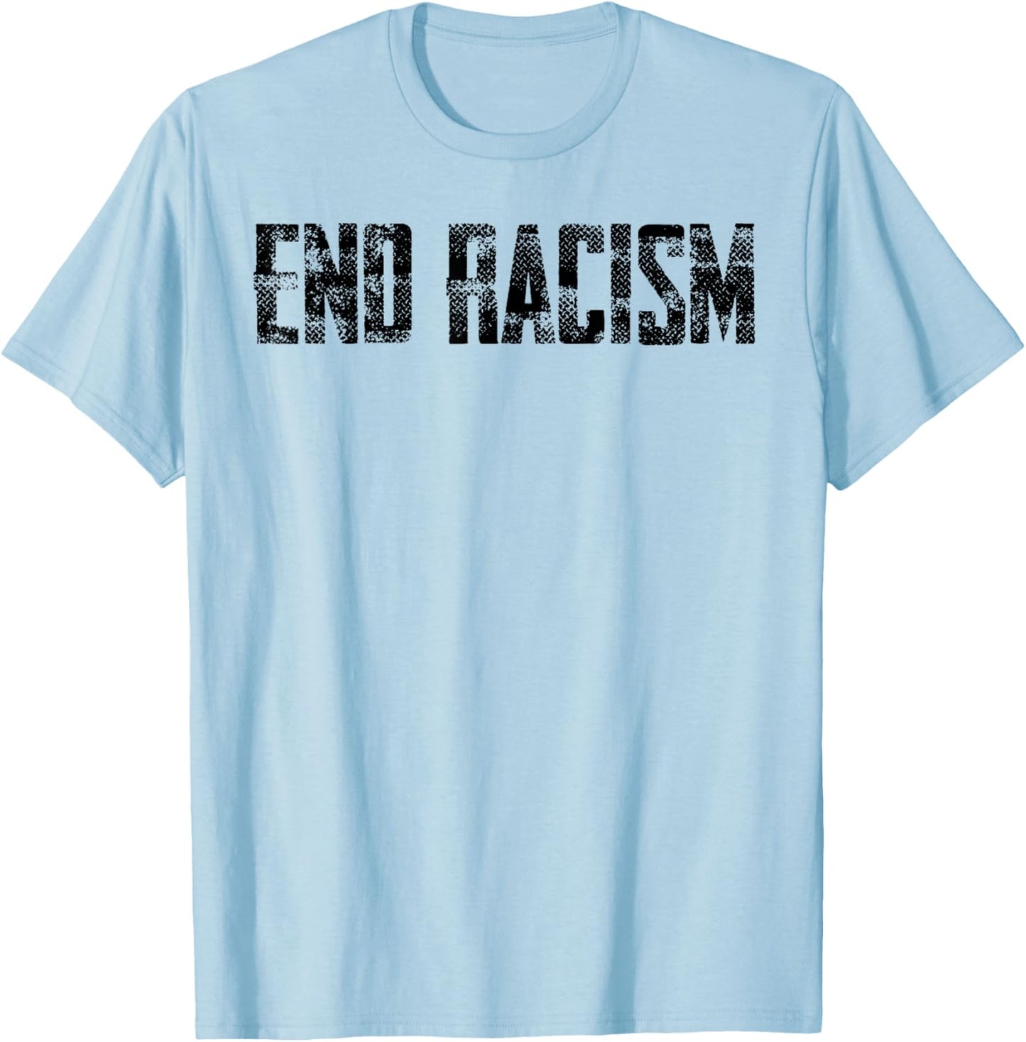 Civil Rights End Racism men's Protestor Anti-Racist T-Shirt - T-Shirt | Light Blue